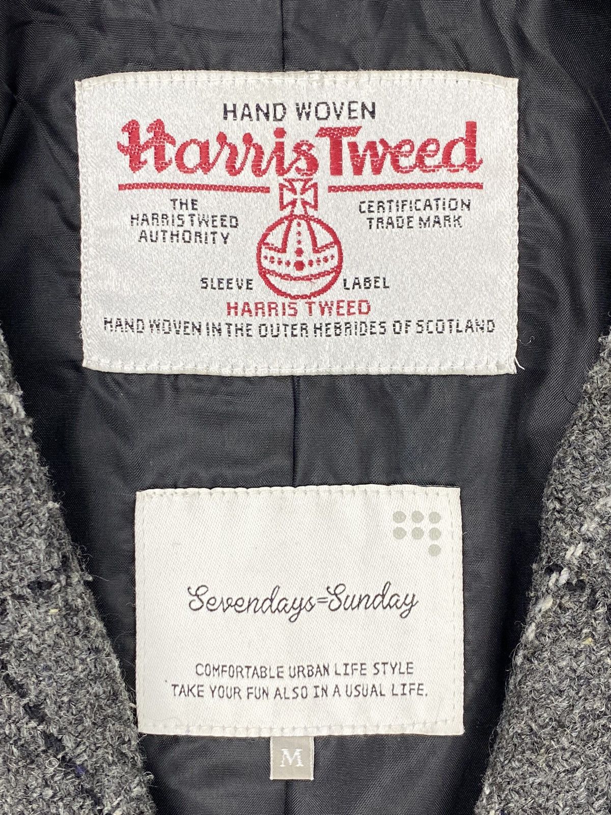 Harris Tweed Vintage Harris Tweed Hand Woven Wool Blazer Size US M / EU 48-50 / 2 - 5 Thumbnail