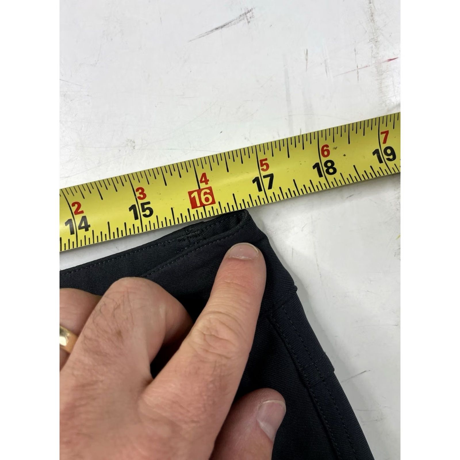 Lululemon Lululemon ABC Pants Mens 33 Gray Slim Fit 5 Pocket Warpstreme Trouser Size US 33 - 6 Thumbnail