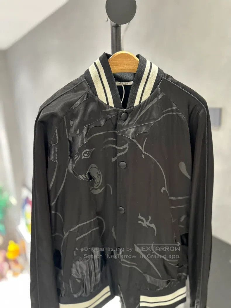 Valentino Valentino Satin baseball jacket Size US M / EU 48-50 / 2 - 2 Thumbnail