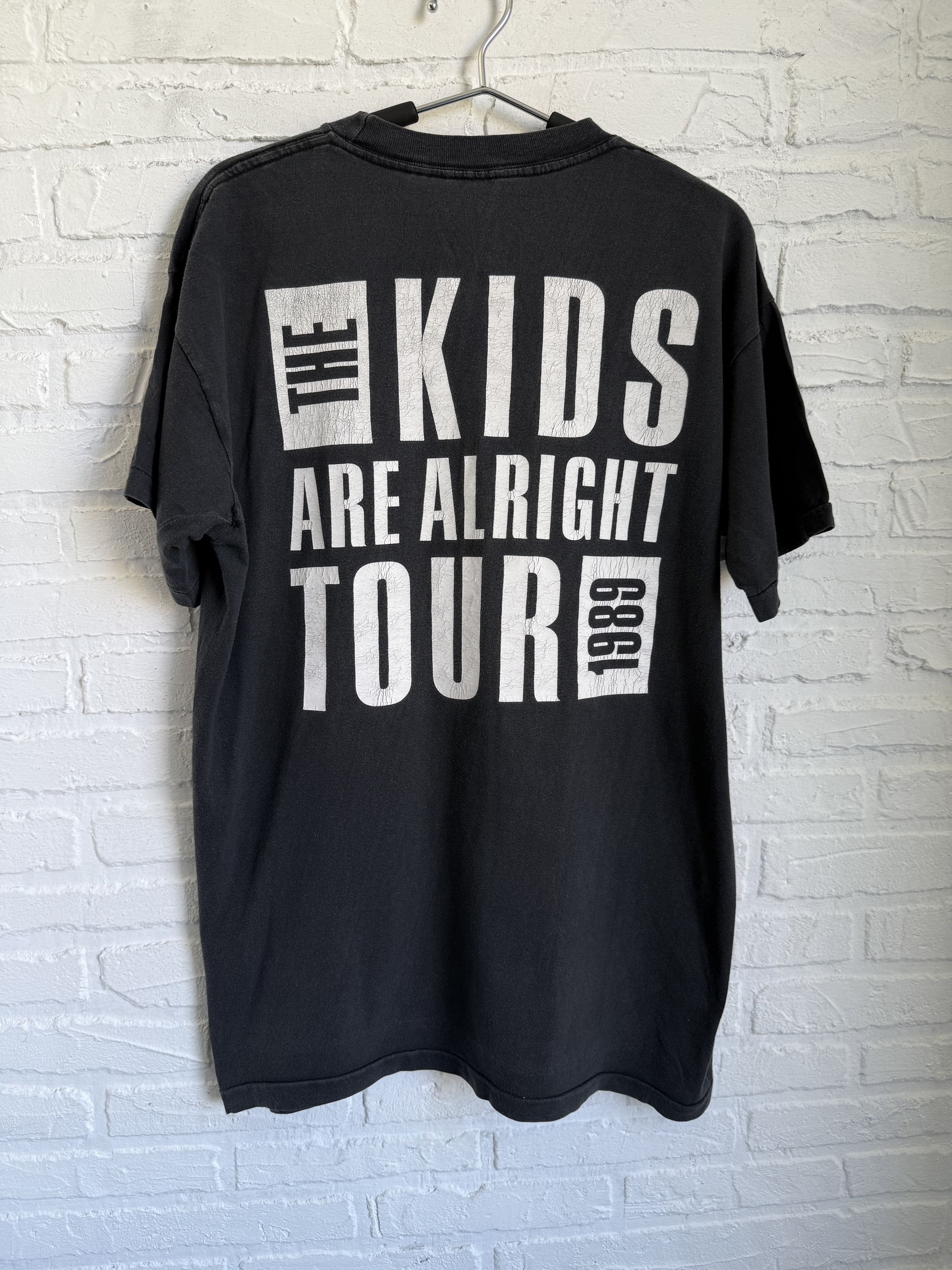 Band Tees Vintage 1989 80s The Who The Kids Are Alright Tour Size US L / EU 52-54 / 3 - 1 Thumbnail