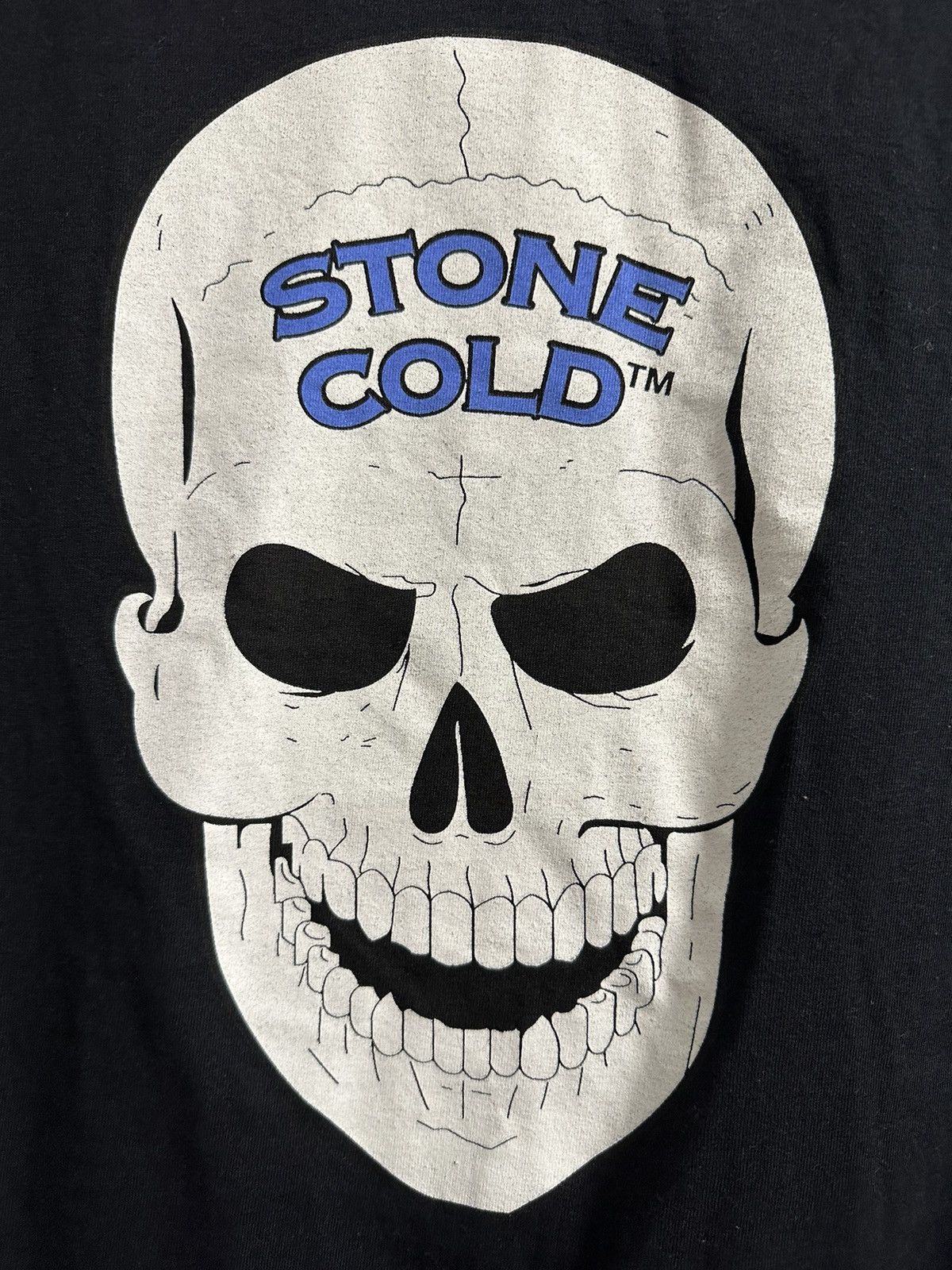 Vintage Rare Vintage T-Shirt Stone Cold WWE WWF Steeve Austin skull Size US M / EU 48-50 / 2 - 3 Thumbnail