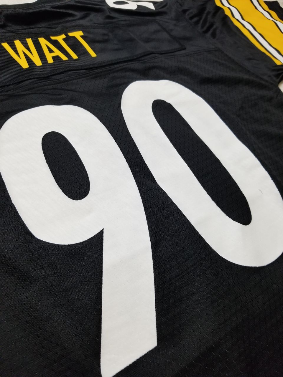 Pro Line FANATICS Pittsburgh Steelers #90 T.J. Watt Home Jersey Size US M / EU 48-50 / 2 - 10 Thumbnail