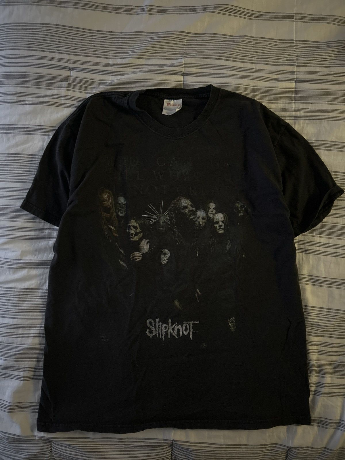 Band Tees × Slipknot × Vintage Vintage Slipknot Band Tee Size US L / EU 52-54 / 3 - 1 Thumbnail