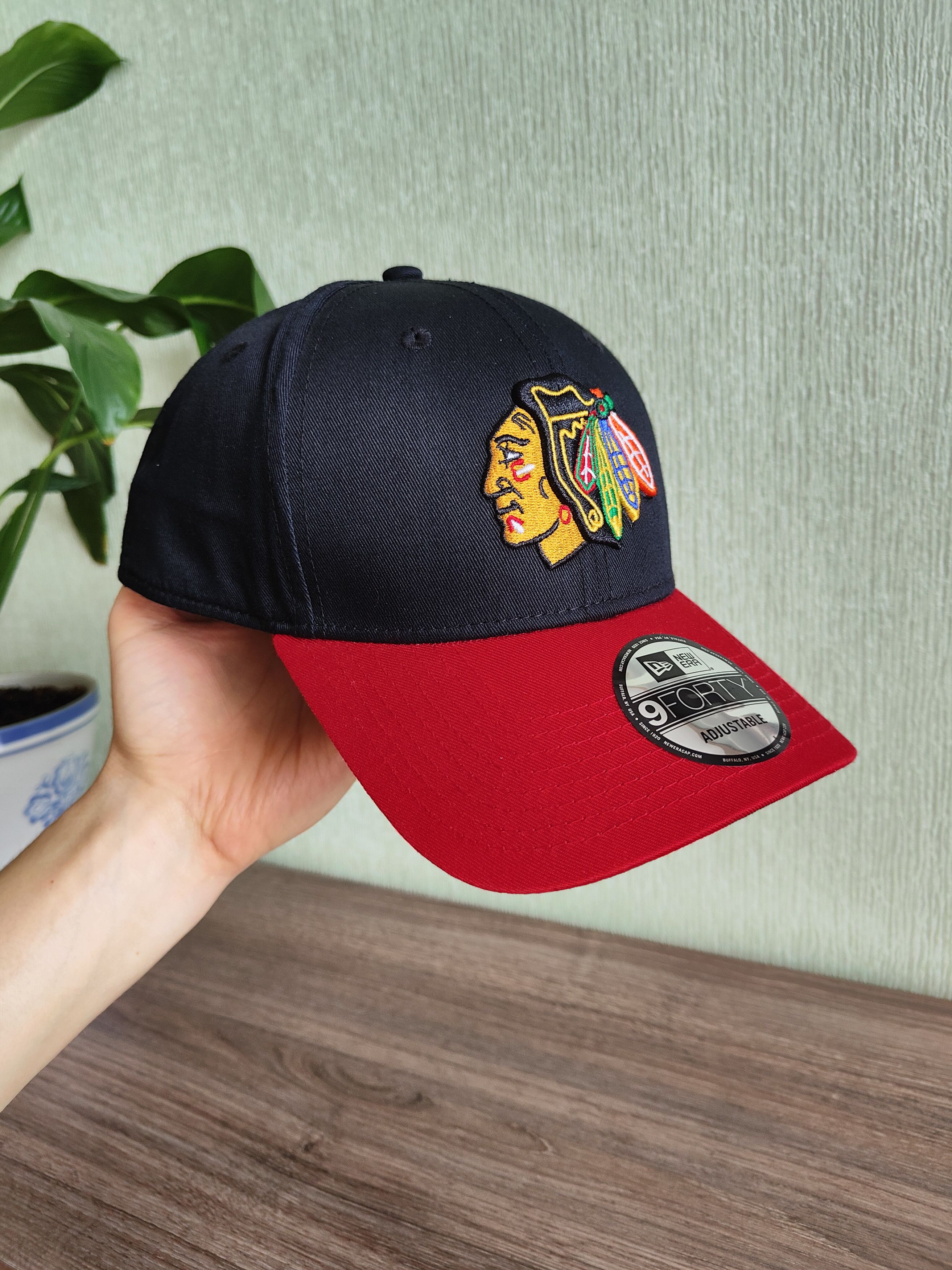 New Era New Era Chicago Blackhawks Baseball Cap Size ONE SIZE - 5 Thumbnail
