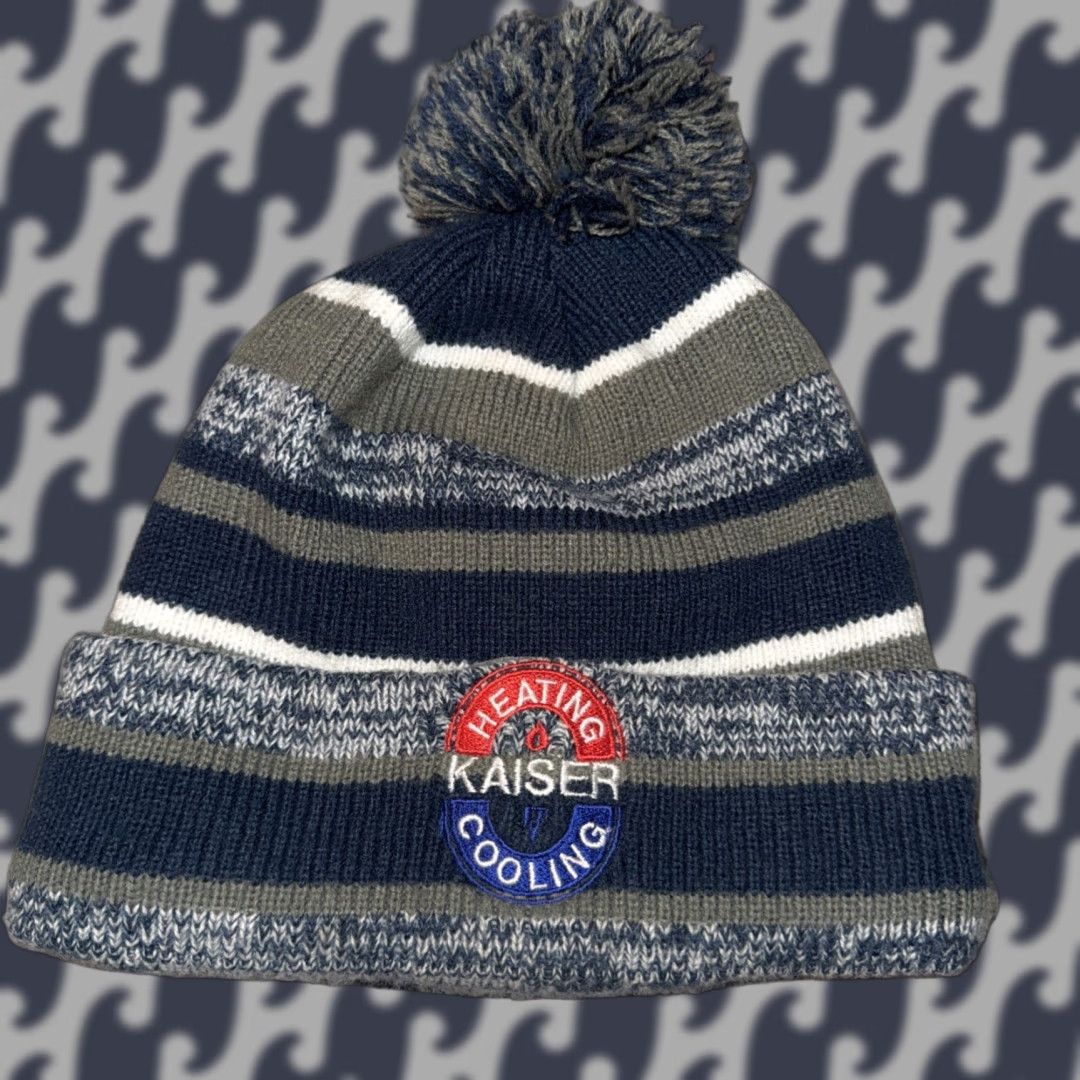 New Era New Era Beanie Stocking Cap Cuffed Knit Dispatch HVAC Patch Heating And Cooling Mens Size ONE SIZE - 1 Thumbnail