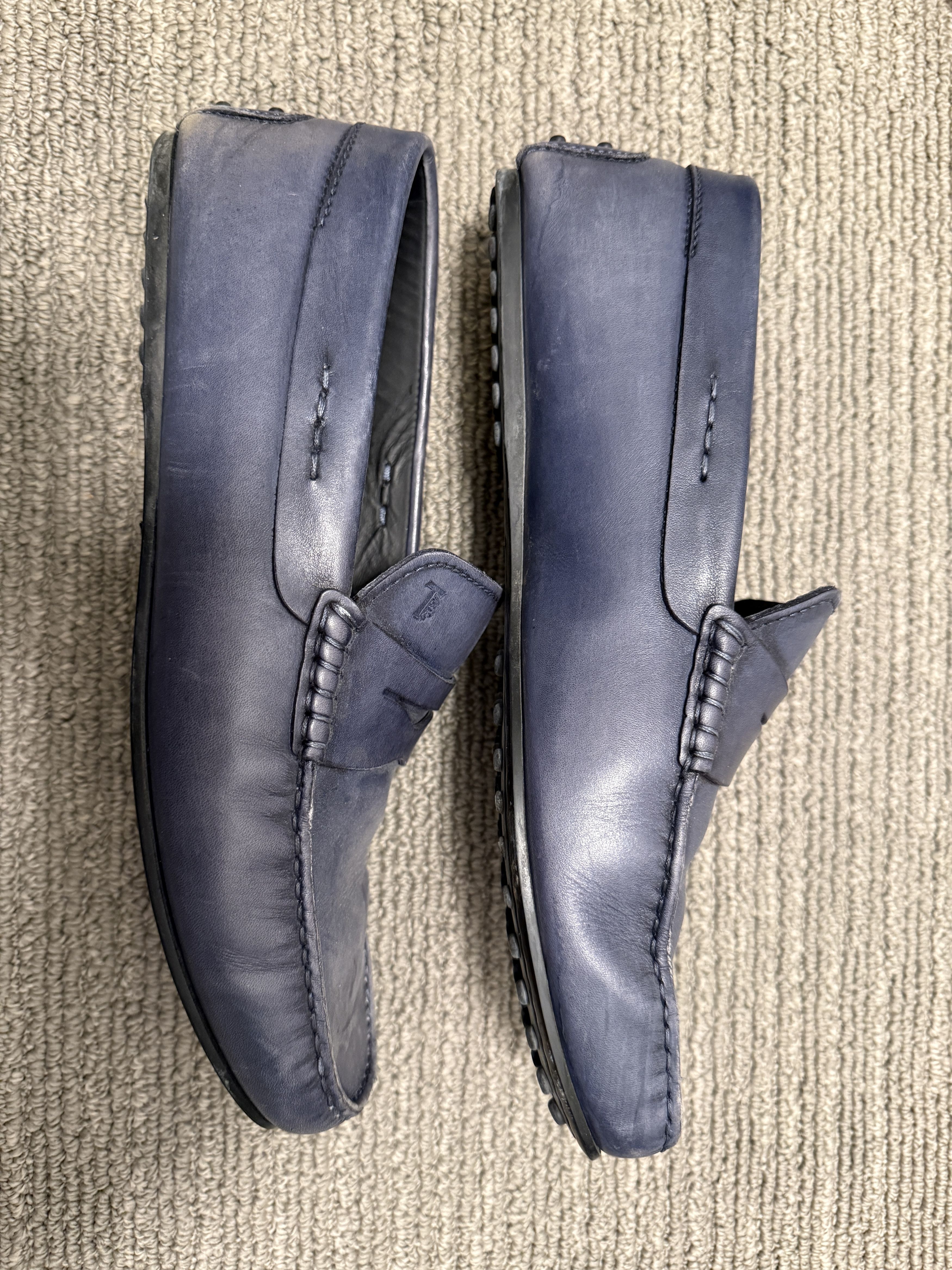 Tod's Todd's Driver Shoe. Light Blue 9.5 Size US 9.5 / EU 42-43 - 2 Thumbnail