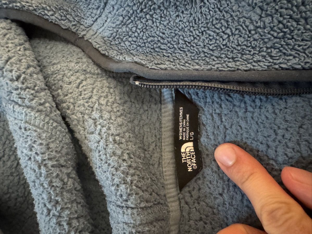 The North Face TNF sherpa pile pullover anorak fleece light blue Size US M / EU 48-50 / 2 - 9 Thumbnail