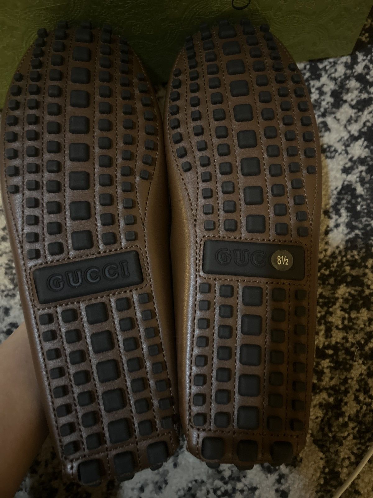 Gucci Gucci GG Logo Interlocking G Driving Loafer Size US 8.5 / EU 41-42 - 4 Thumbnail