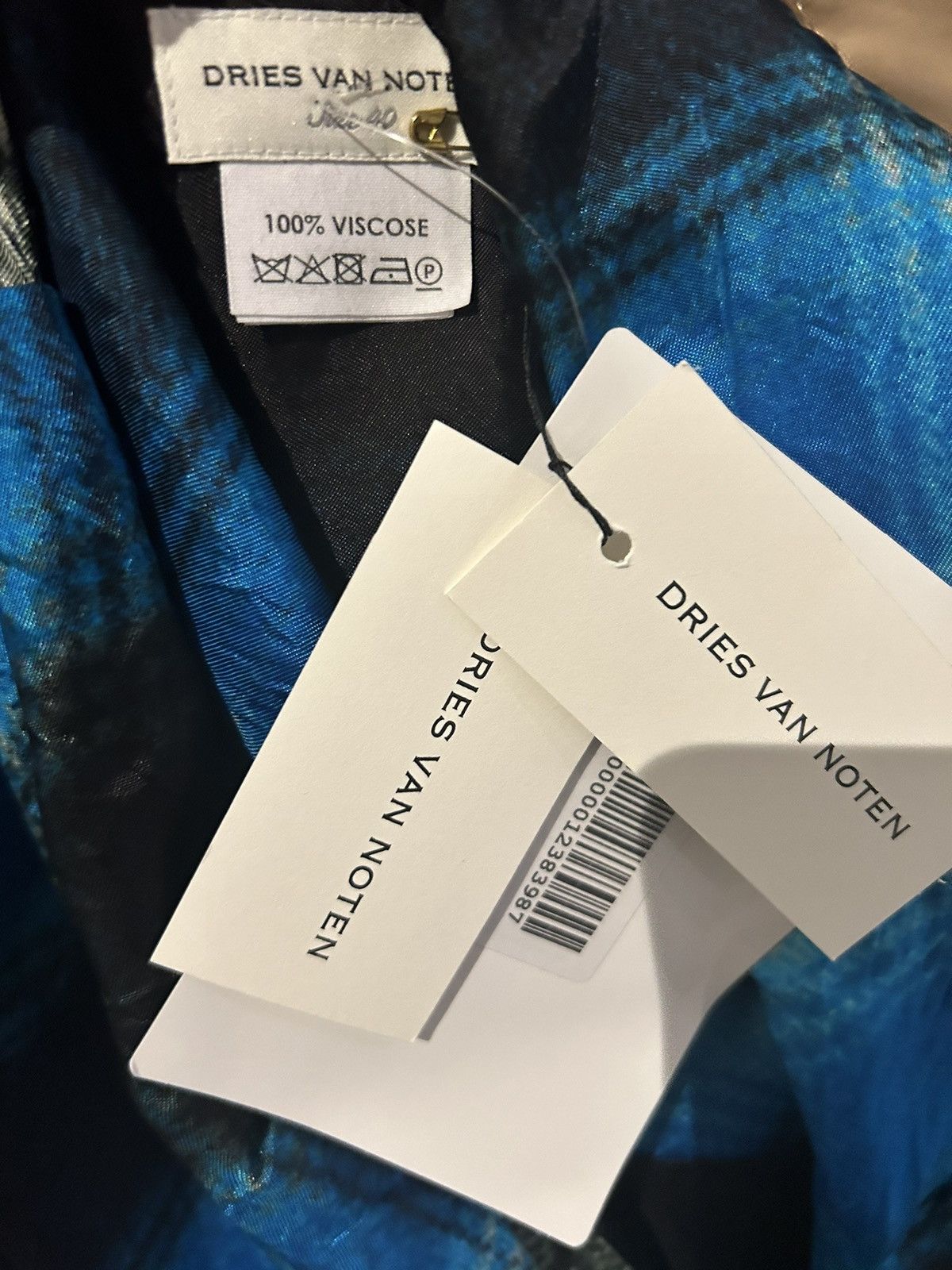 Dries Van Noten Dries van noten blue plaid skirt. Size 28" / US 6 / IT 42 - 13 Thumbnail