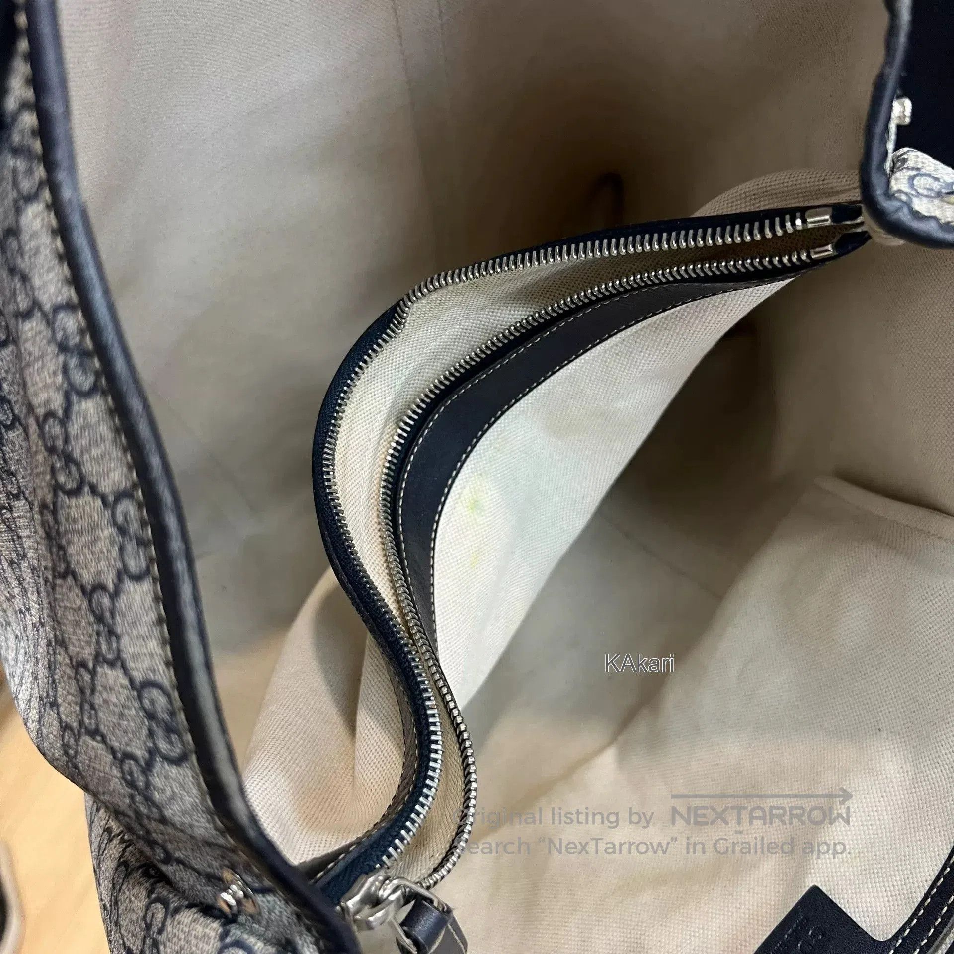 Gucci Gucci GG Monogram Tote Handbag. Size ONE SIZE - 3 Thumbnail
