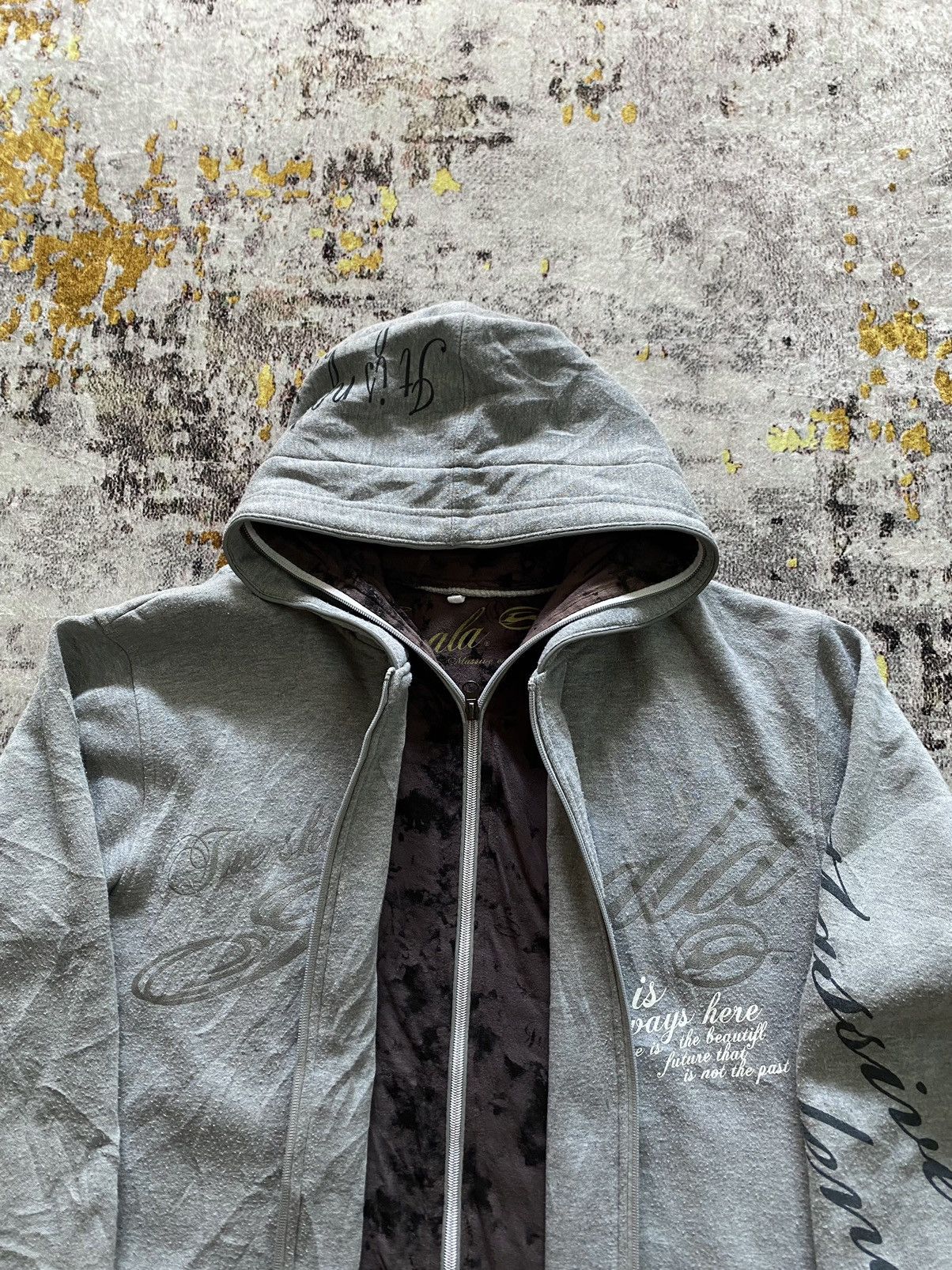If Six Was Nine × Japanese Brand × Le Grande Bleu (L.G.B.) Vintage Impala Double Layer Poem Ifsix Lgb Style Size US XL / EU 56 / 4 - 4 Thumbnail