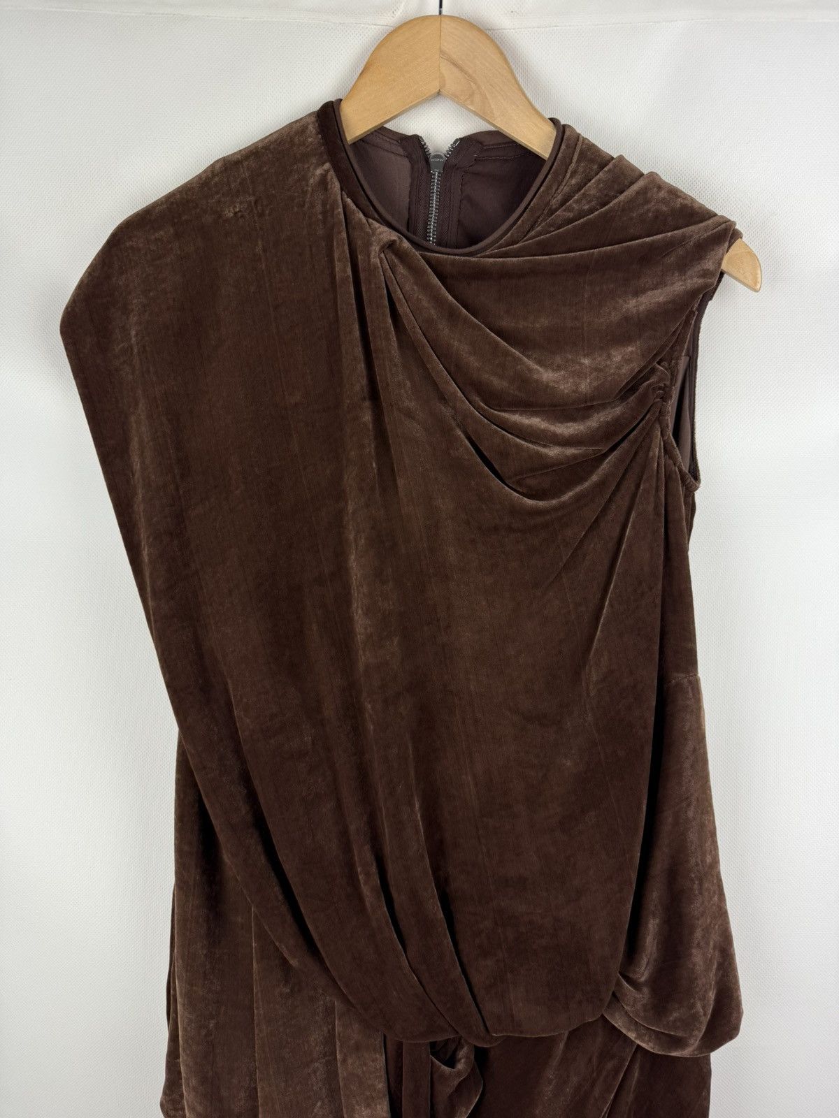 Rick Owens Rick Owens Macassar Velour Bundle Top Sleeveless Blouse Size M / US 6-8 / IT 42-44 - 4 Thumbnail
