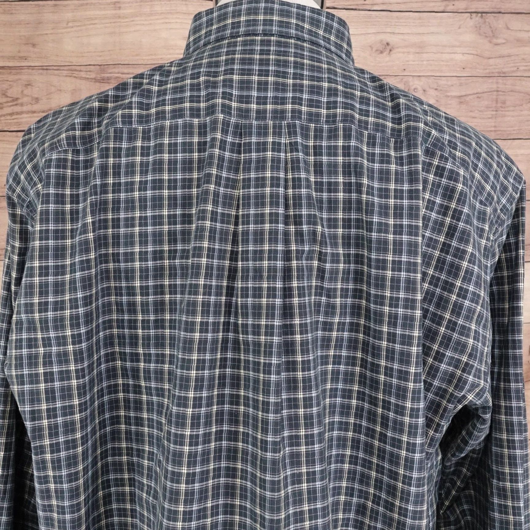 Eddie Bauer Eddie Bauer Shirt Mens LT Tall Plaid Long Sleeve Button-Up Cotton Regular Fit Size US L / EU 52-54 / 3 - 5 Thumbnail