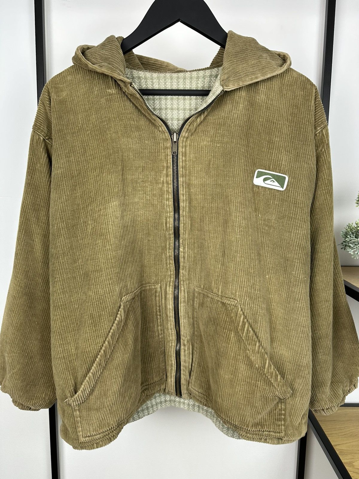 Quiksilver × Vintage Vintage Quiksilver corduroy jacket Double Sided Men’s L Size US L / EU 52-54 / 3 - 2 Thumbnail