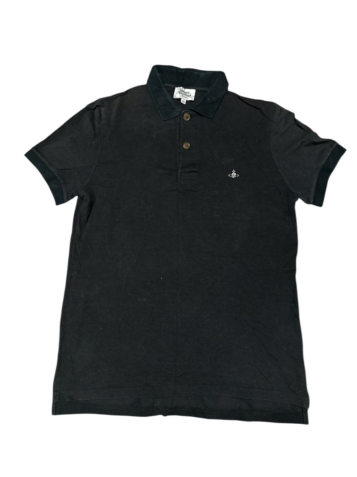 Vivienne Westwood Collar Tee Vivien Westwood faded Tee 18x26 Size US M / EU 48-50 / 2 - 2 Thumbnail