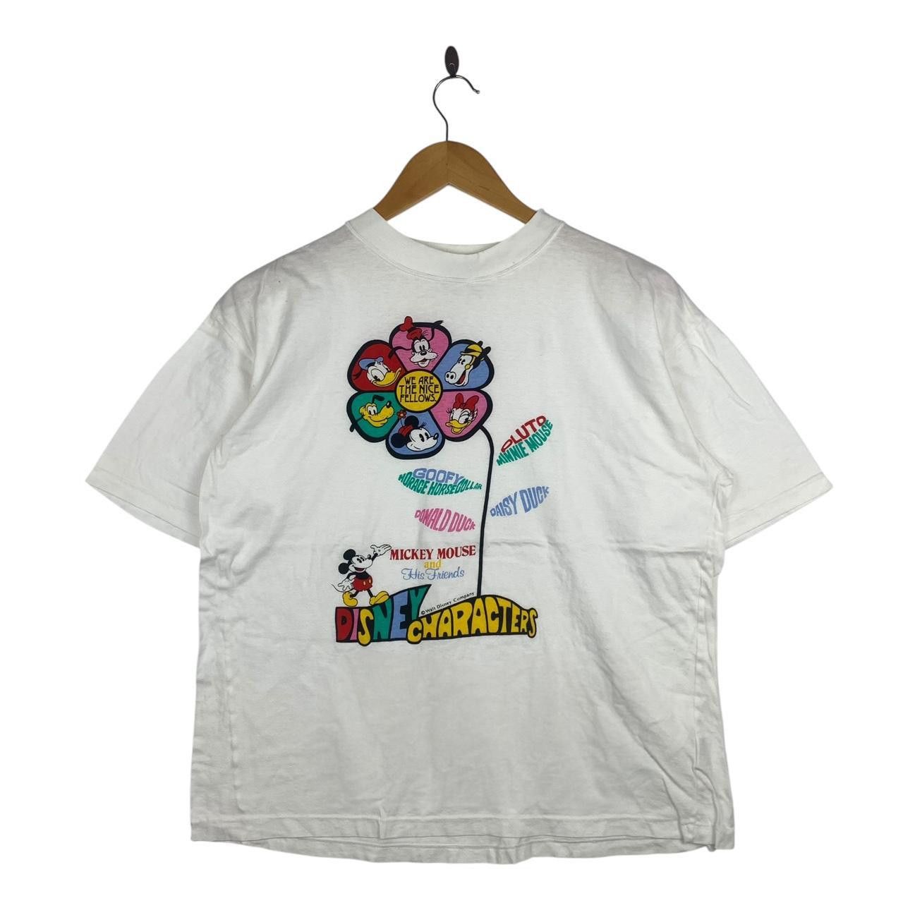 Vintage Vintage 80’ MICKEY MOUSE FAMILY CHARACTER Friends Tee Size M / US 6-8 / IT 42-44 - 1 Thumbnail