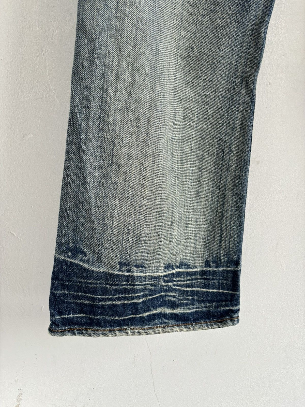 If Six Was Nine Vintage 00s Faded Straight Jeans Size US 39 - 6 Thumbnail