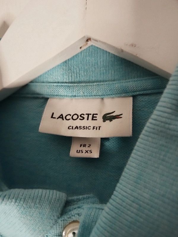 Lacoste Lacoste blue polo 100% cotton Size US XS / EU 42 / 0 - 2 Thumbnail