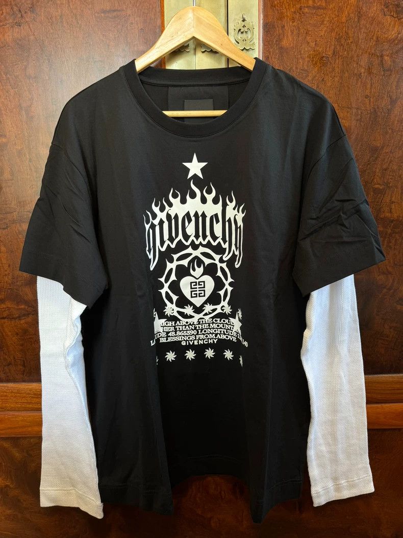 Givenchy Givenchy Classic long-sleeved shirt, Wang Yibo same style, Size US XXL / EU 58 / 5 - 1 Thumbnail