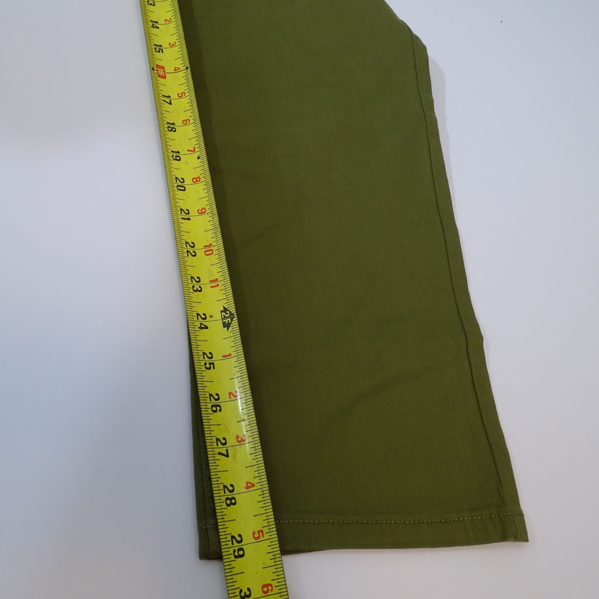 JACHS NY Jachs NY Men Slim Fit 5-Pocket Olive Army Green Chino Pants Size US 42 / EU 58 - 12 Thumbnail