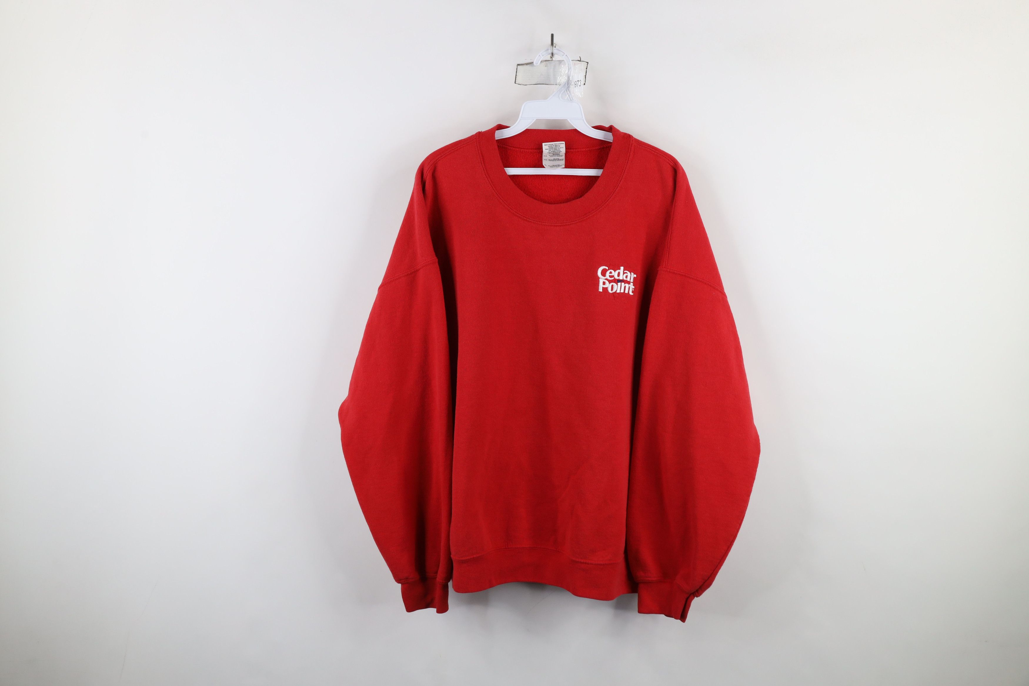 Vintage Vintage 90s Y2K Spell Cedar Point Amusement Park Sweatshirt Size US XL / EU 56 / 4 - 1 Thumbnail