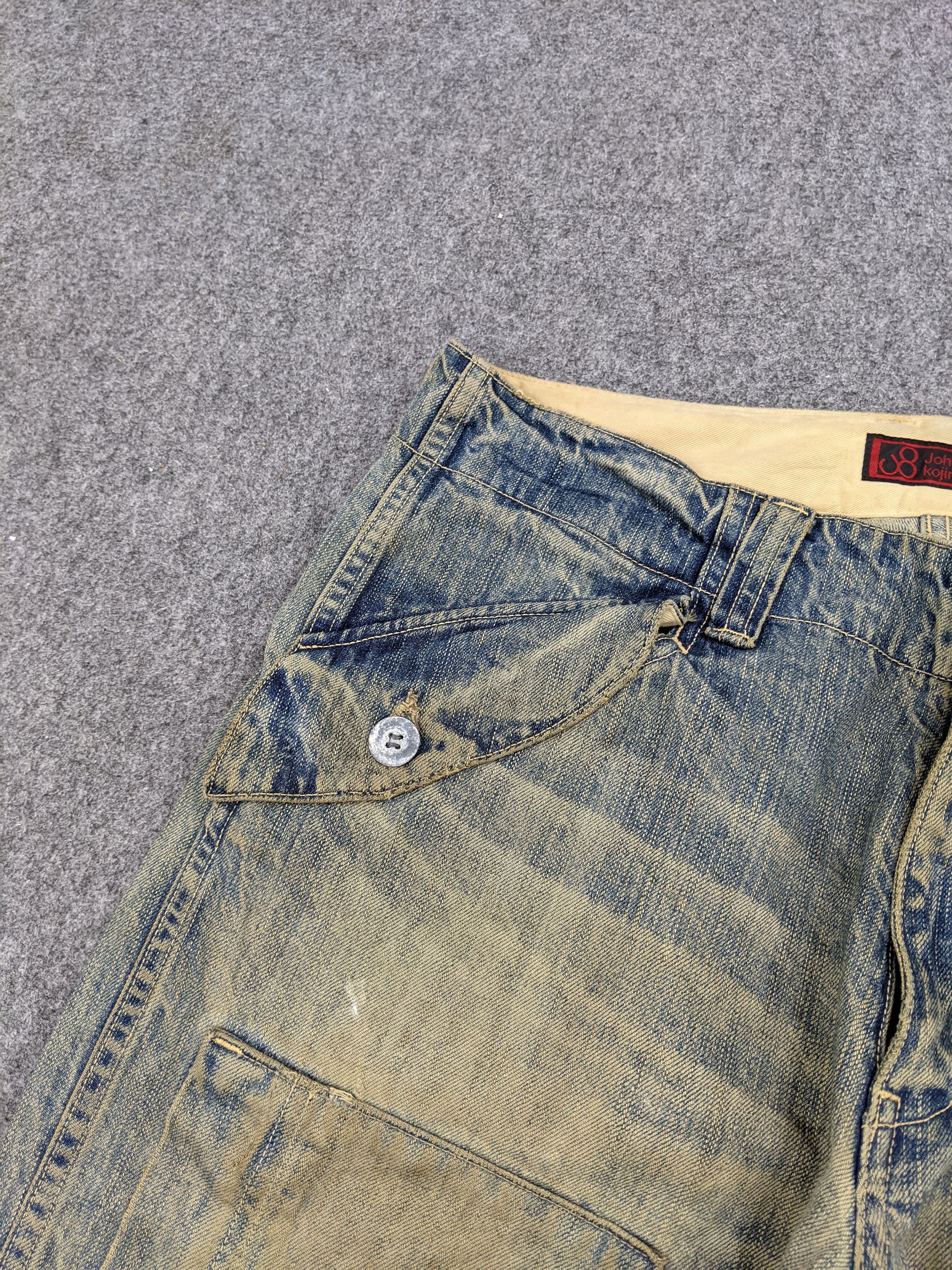 If Six Was Nine Johnbull Kojima Genes Japan Multi Pocket Rusty Jeans DJ0013Z Size US 33 - 11 Thumbnail