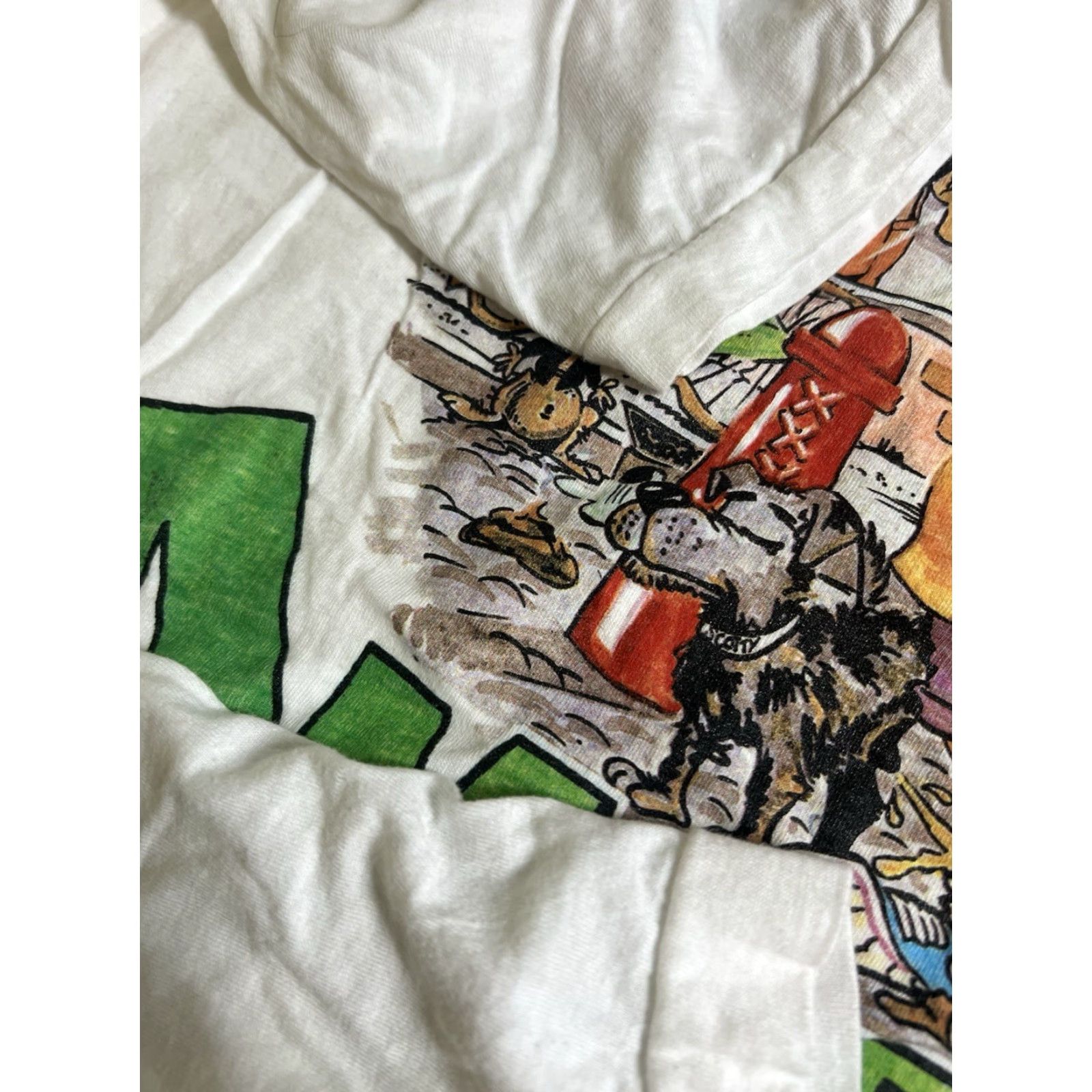 Vintage VINTAGE Amsterdam graphic T-Shirt Travel Souvenir Short Sleeve White XL Men Crew Neck Cotton T-Shirt Travel 80s? Size US XL / EU 56 / 4 - 3 Thumbnail