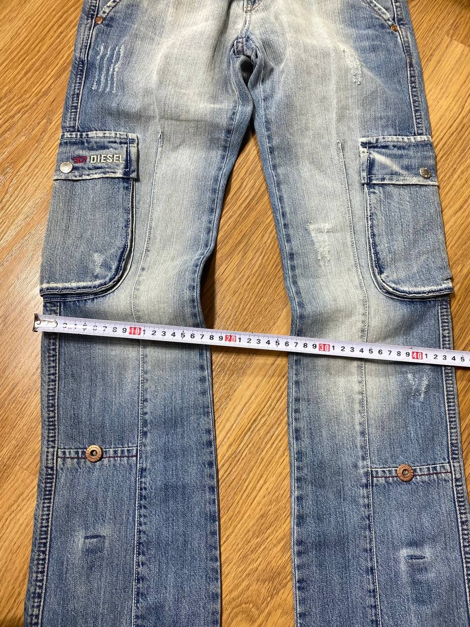 Diesel Vintage Diesel style distressed multi pocked cargo pants Size US 26 / EU 42 - 7 Thumbnail