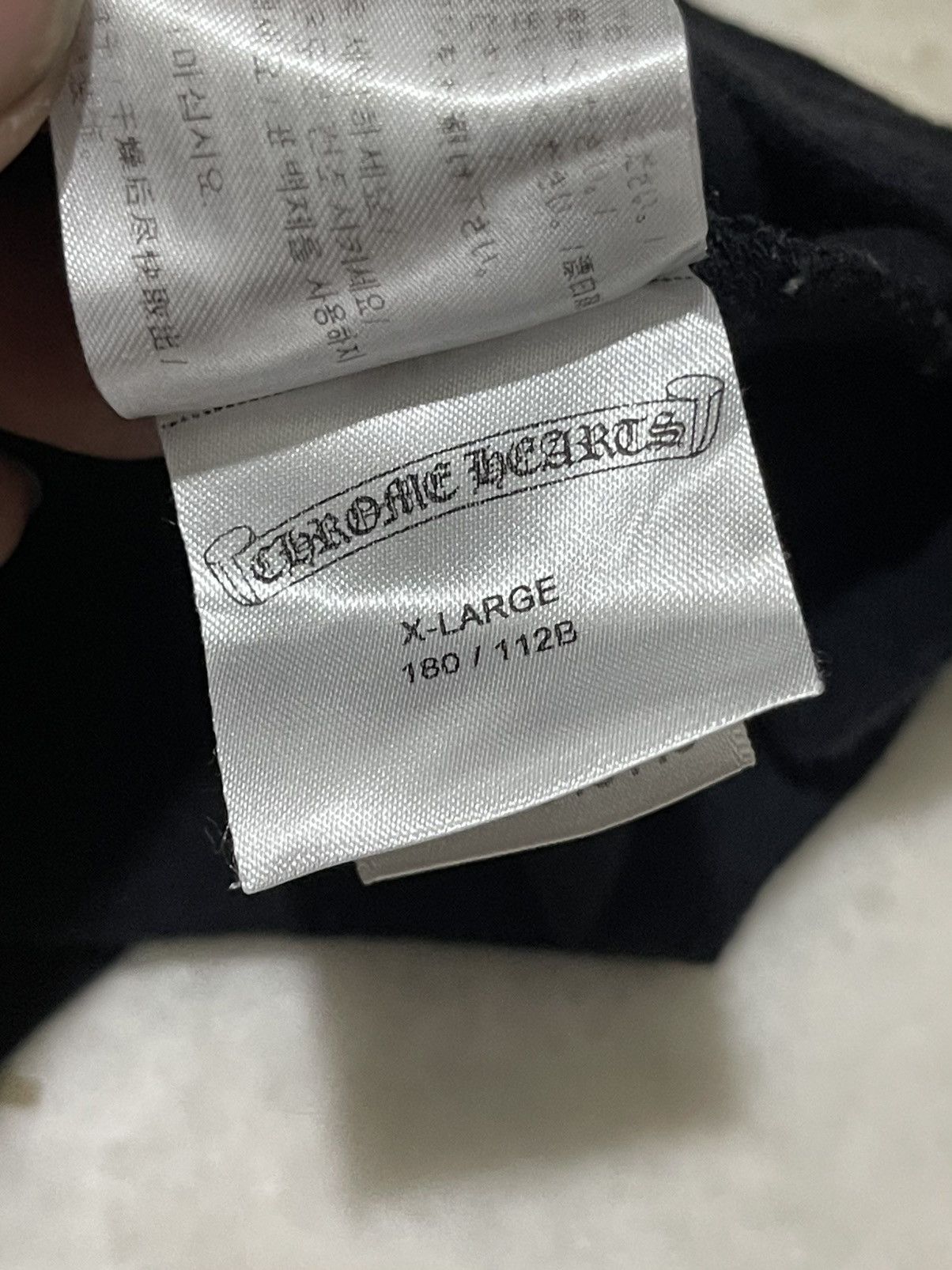 Chrome Hearts Rare Chrome Hearts STAFF Purple On Black Long Sleeve Size US XL / EU 56 / 4 - 9 Thumbnail