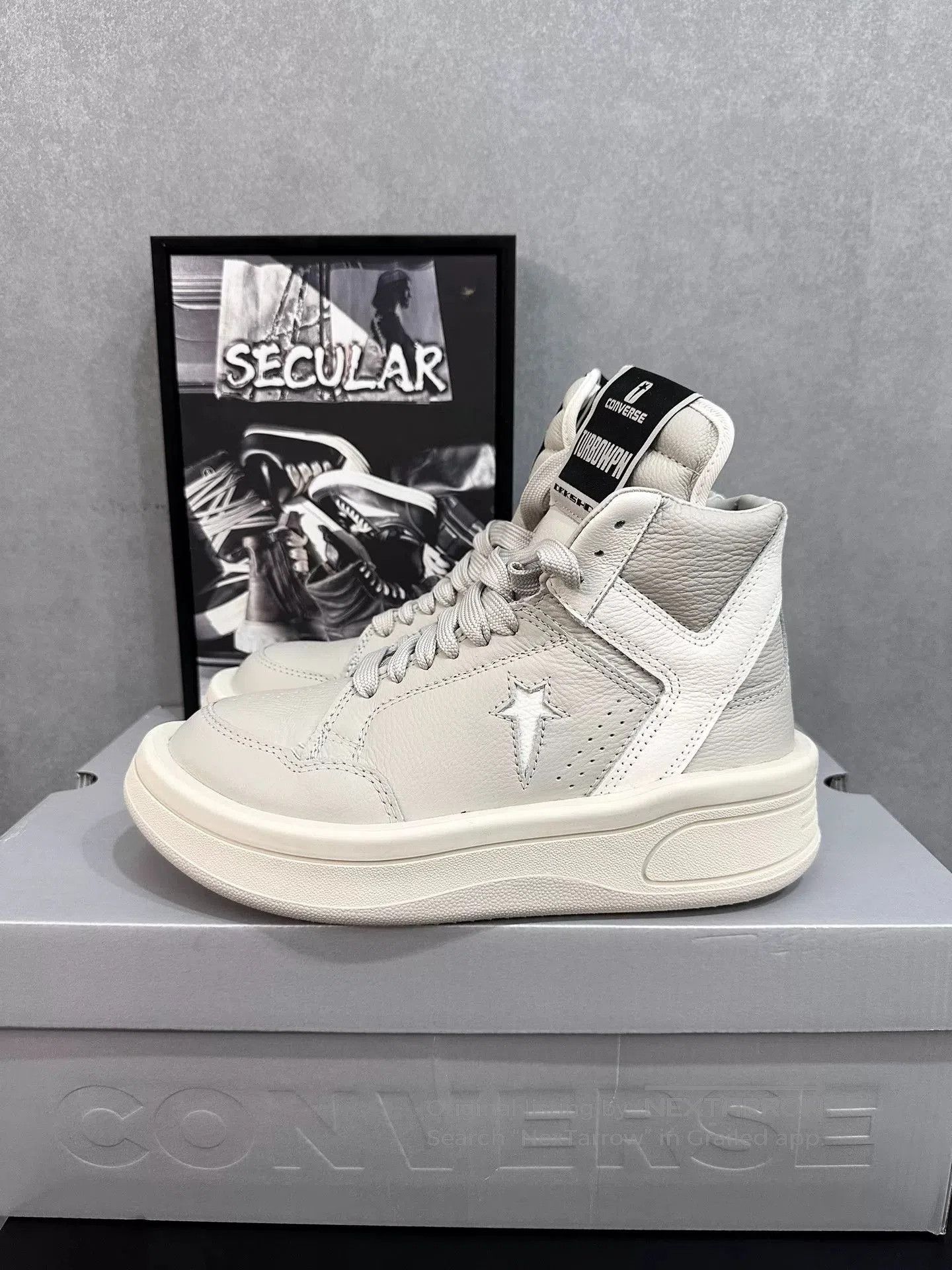 Rick Owens Drkshdw Rick Owens x Converse Weapon 5.0. Size US 5 / EU 37 - 1 Thumbnail