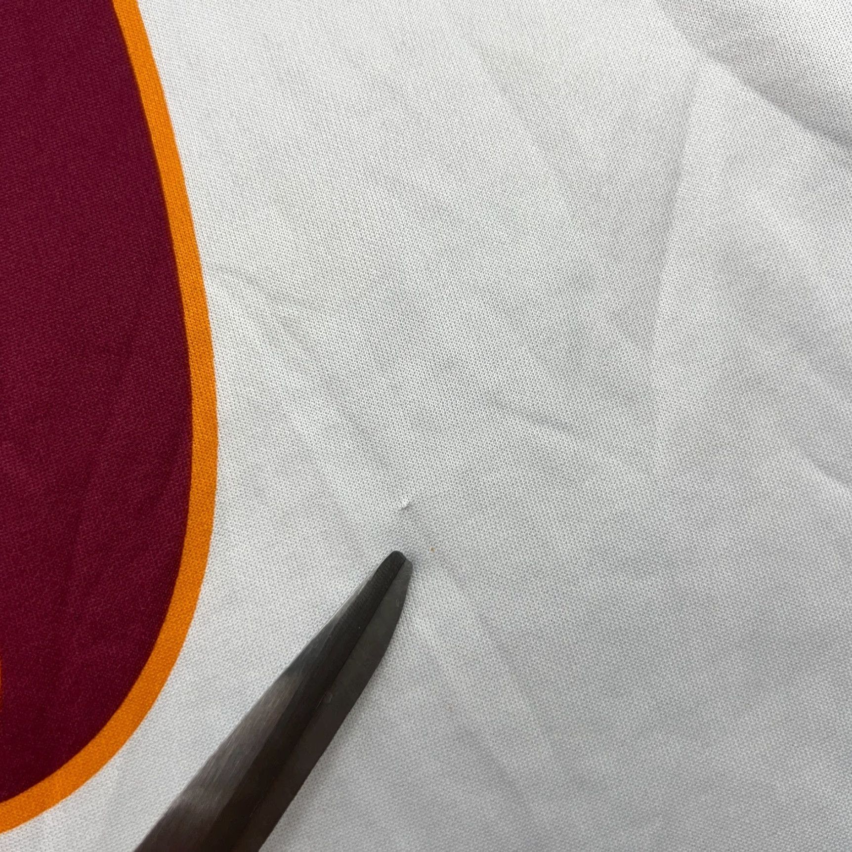 Vintage AS Roma Official 2013 2014 Away Jersey Totti #10 Mens Small Licensed Shirt Football White Short Sleeve Mockup Size US S / EU 44-46 / 1 - 4 Thumbnail