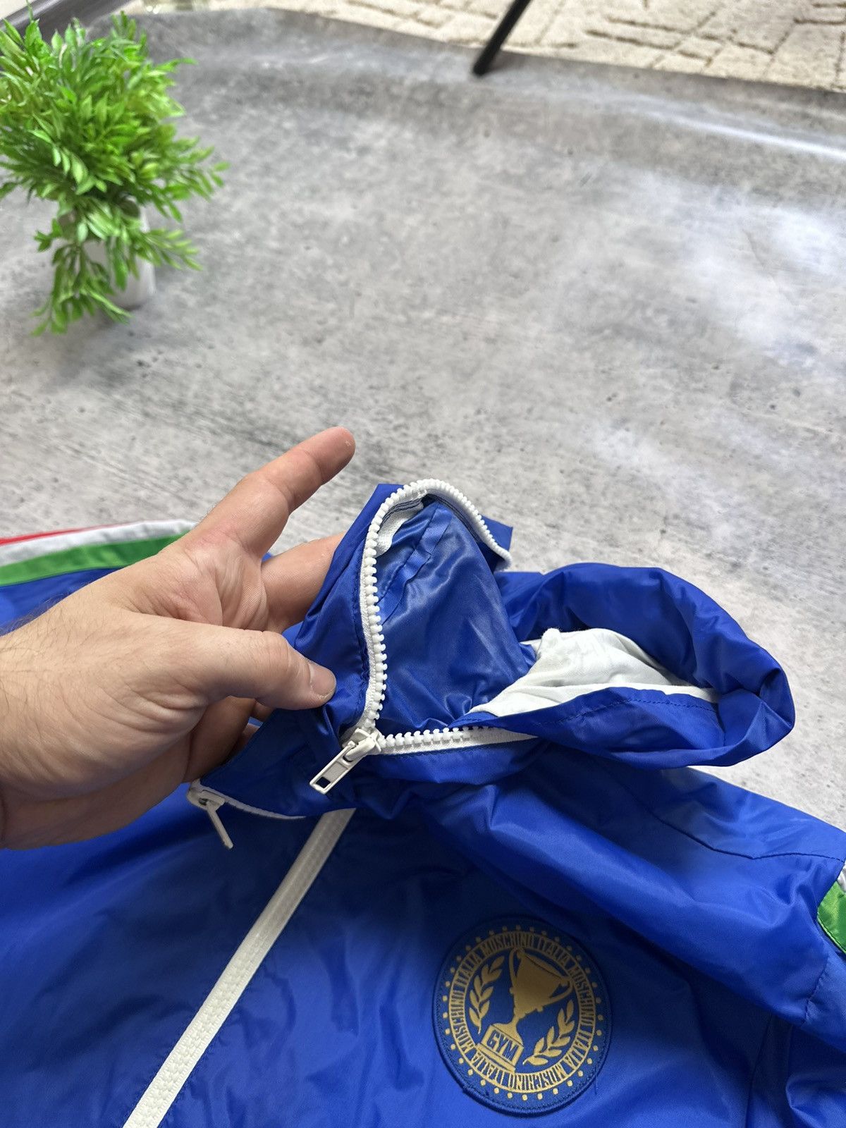 Moschino Moschino Underwear Gym Nylon Rain Waterproof Y2K Jacket Size US XL / EU 56 / 4 - 5 Thumbnail