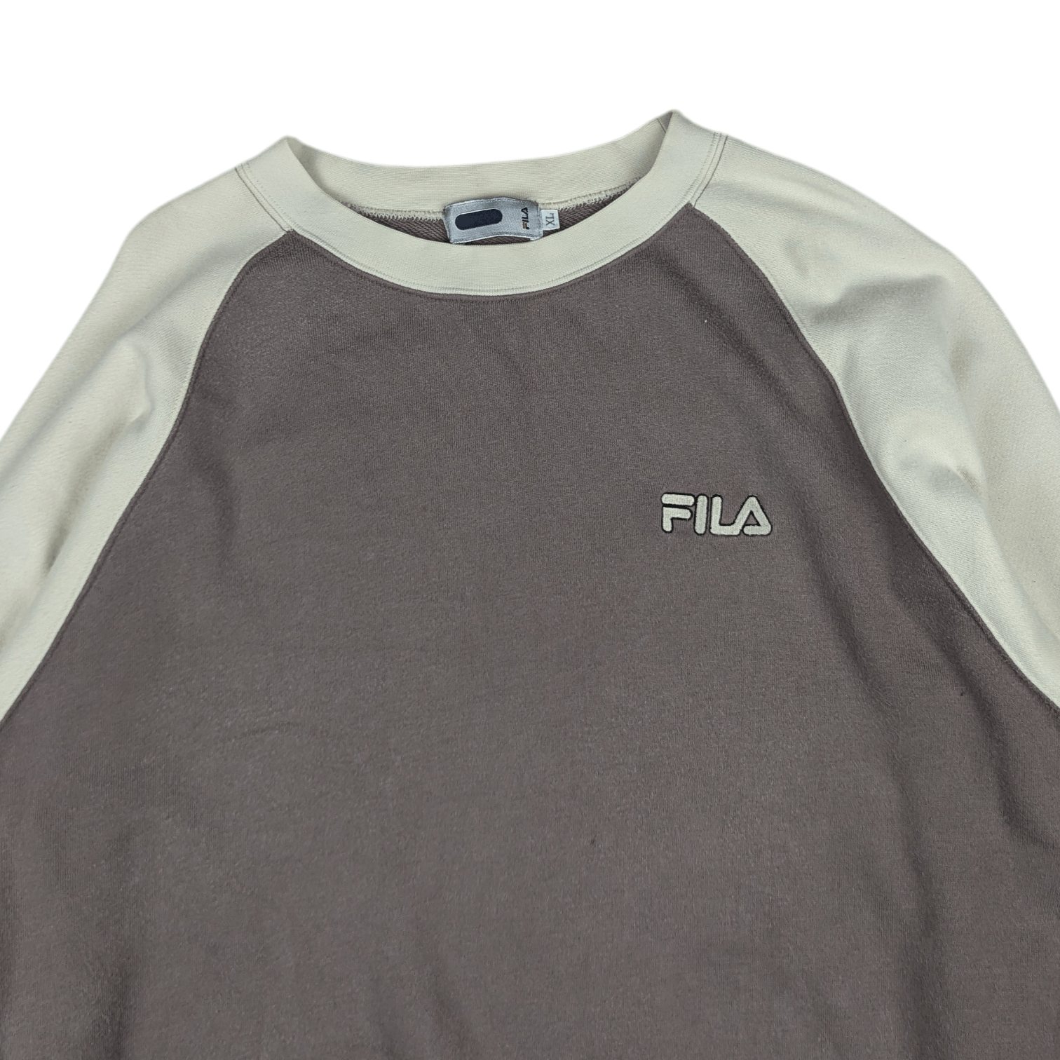 Fila Vintage 2001 FILA Big Spell Out Logo Sweatshirt Size US XL / EU 56 / 4 - 6 Thumbnail