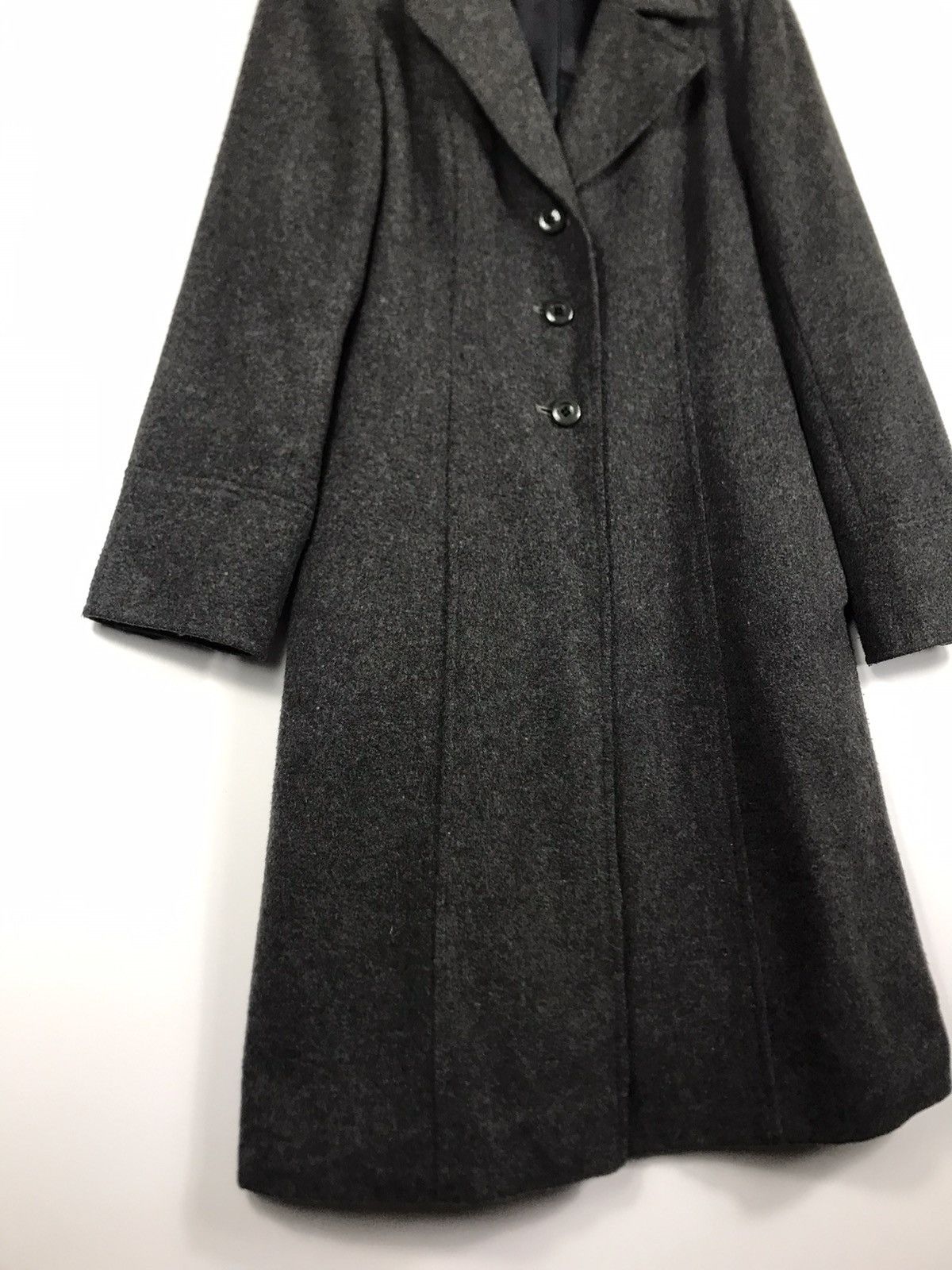 Japanese Brand ⚡️Vintage Dean & Deluca Wool Button Long Coat Jacket Size S / US 4 / IT 40 - 2 Thumbnail