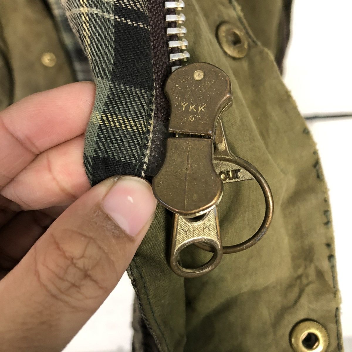 Barbour 🔥VINTAGE WAX JACKET SURVIVAL BARBOUR ENGLAND BLANKET Size US M / EU 48-50 / 2 - 21 Thumbnail