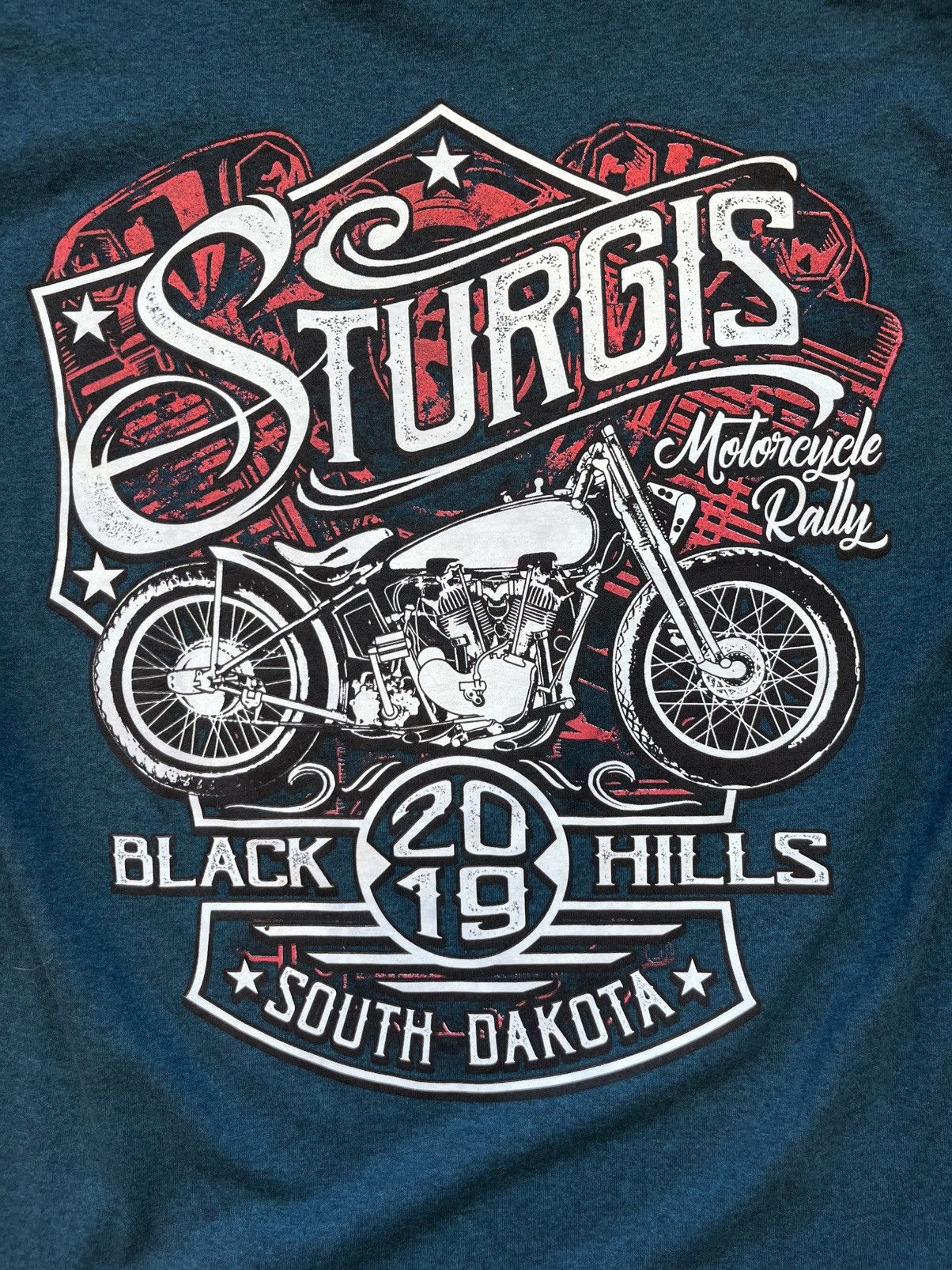 Other Sturgis Motorcycle Rally Black Hills 2019 South Dakota Tee Size US L / EU 52-54 / 3 - 4 Thumbnail