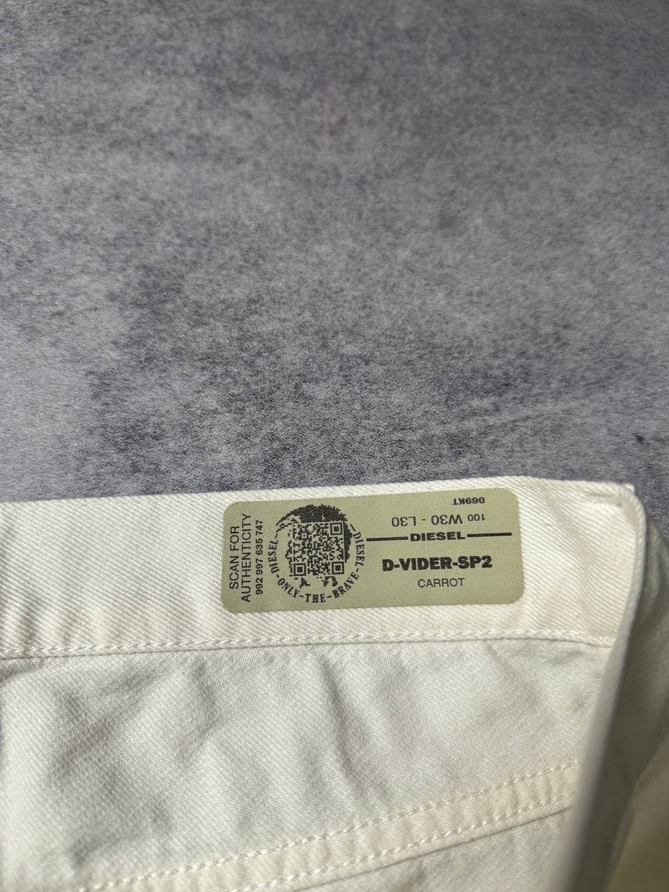 Diesel Vintage 2000s Diesel D-Viper-Sp2 Above Logo Denim Jeans Y2K Size US 30 / EU 46 - 9 Thumbnail