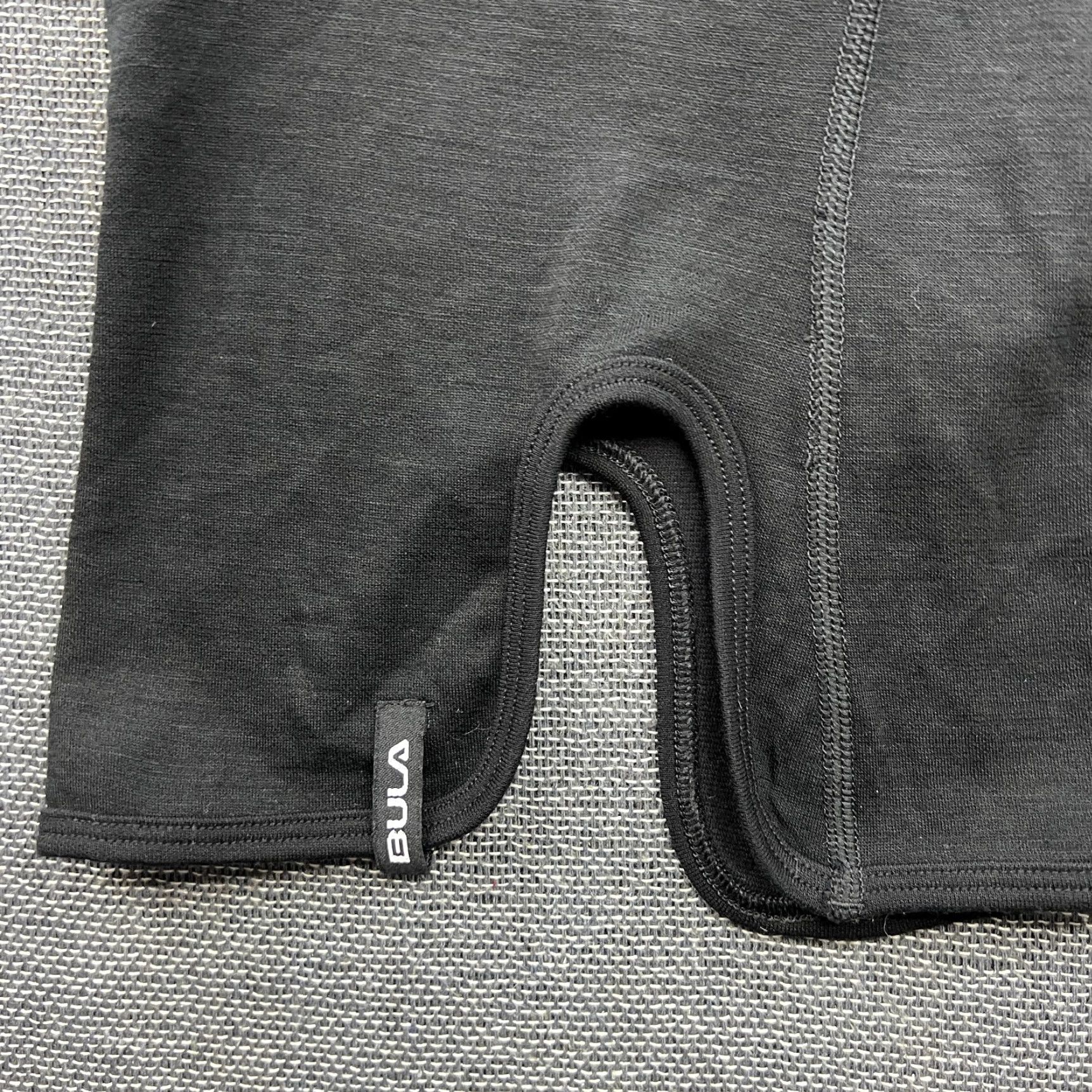 Vintage Bula Balaclava Merino Wool Blend Outdoor Hiking Sport Thermo Black Ski Snowboard Shirt Mens One Size Black Knit Wool Ballistic? Size ONE SIZE - 3 Thumbnail