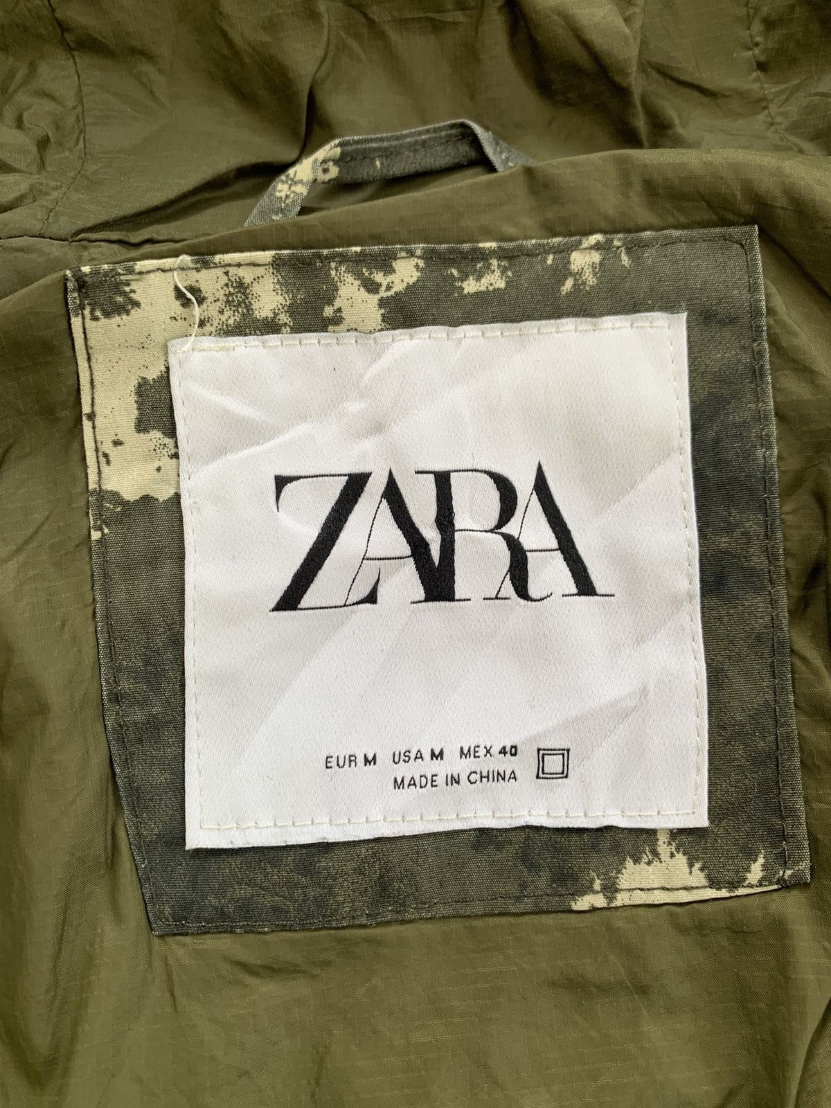 Zara Zara Stains Art Jacket Hoodie Size US M / EU 48-50 / 2 - 15 Thumbnail