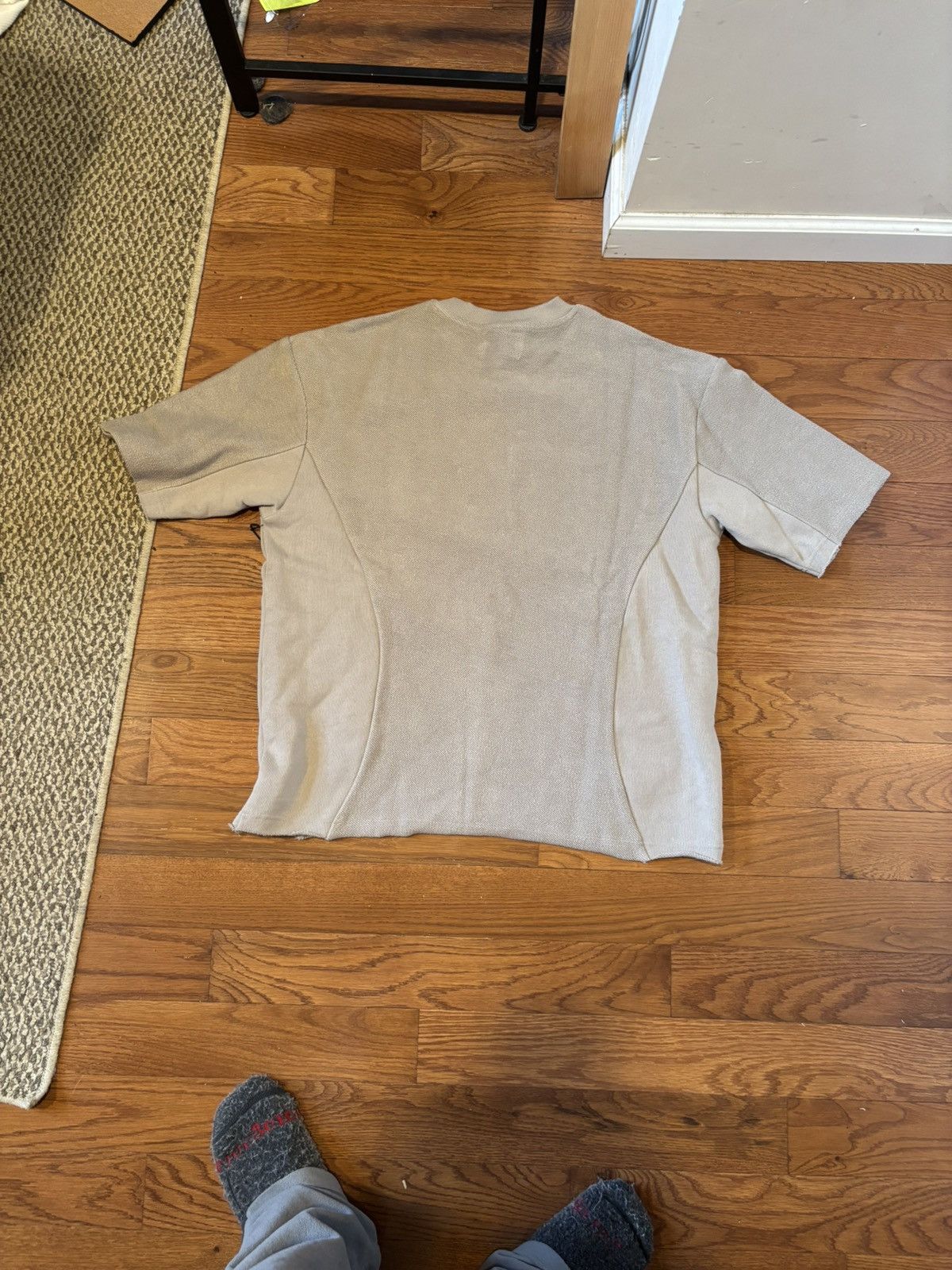 Honor the Gift Grey short sleeve sweater Size US M / EU 48-50 / 2 - 1 Thumbnail