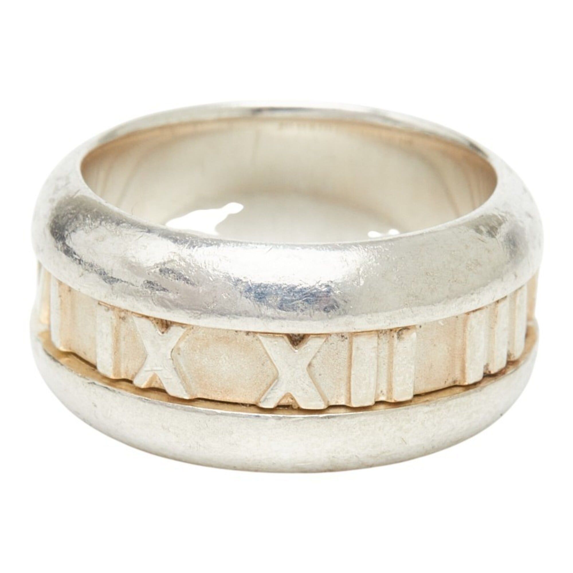 Tiffany & Co. Tiffany & Co. Atlas Ring, Sterling Silver (SV925), Women's Ring. Size ONE SIZE - 1 Thumbnail