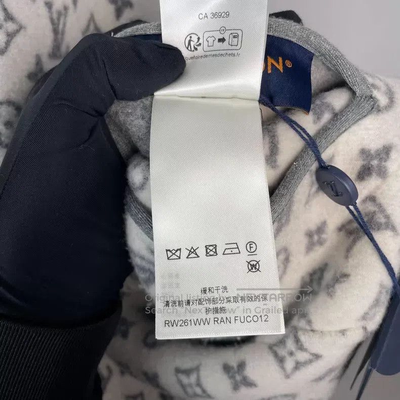 Louis Vuitton Louis Vuitton SS26 Light Off-White Full-Print Checkerboard Size XS / US 0-2 / IT 36-38 - 4 Thumbnail