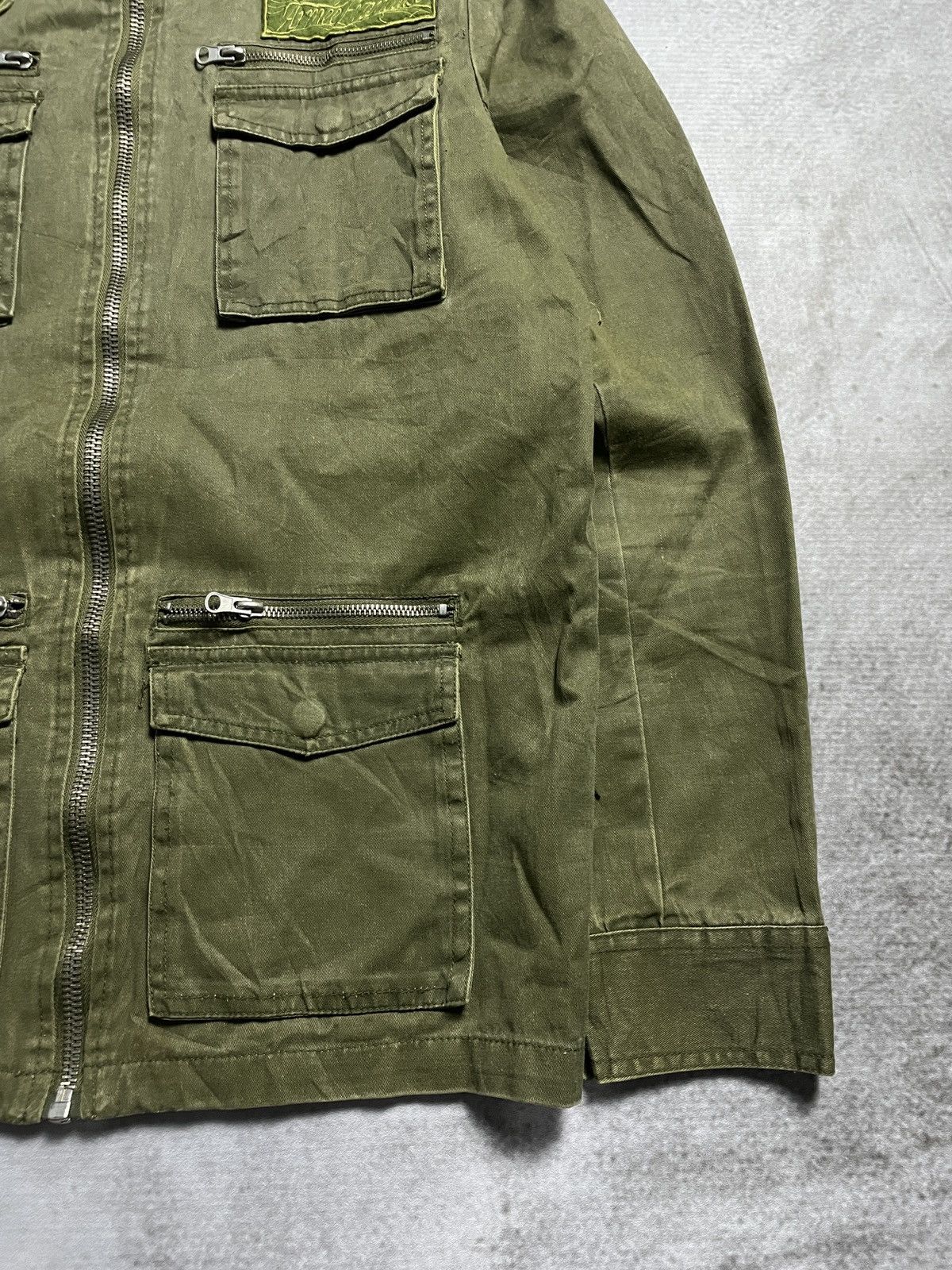 If Six Was Nine 2000’s Armée Française - Apocalypse Style Bikers Jacket Size US M / EU 48-50 / 2 - 5 Thumbnail