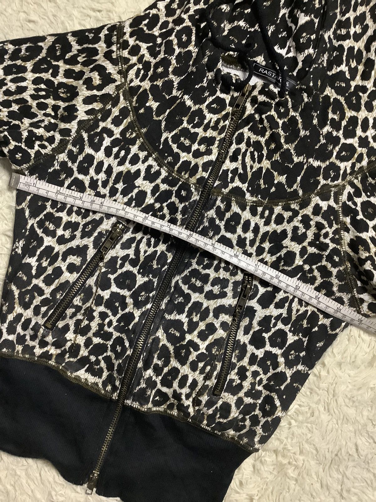 Hysteric Glamour × If Six Was Nine × Japanese Brand Y2K Rastars& Leopard Emo Grunge Hoodie Size US XS / EU 42 / 0 - 8 Thumbnail