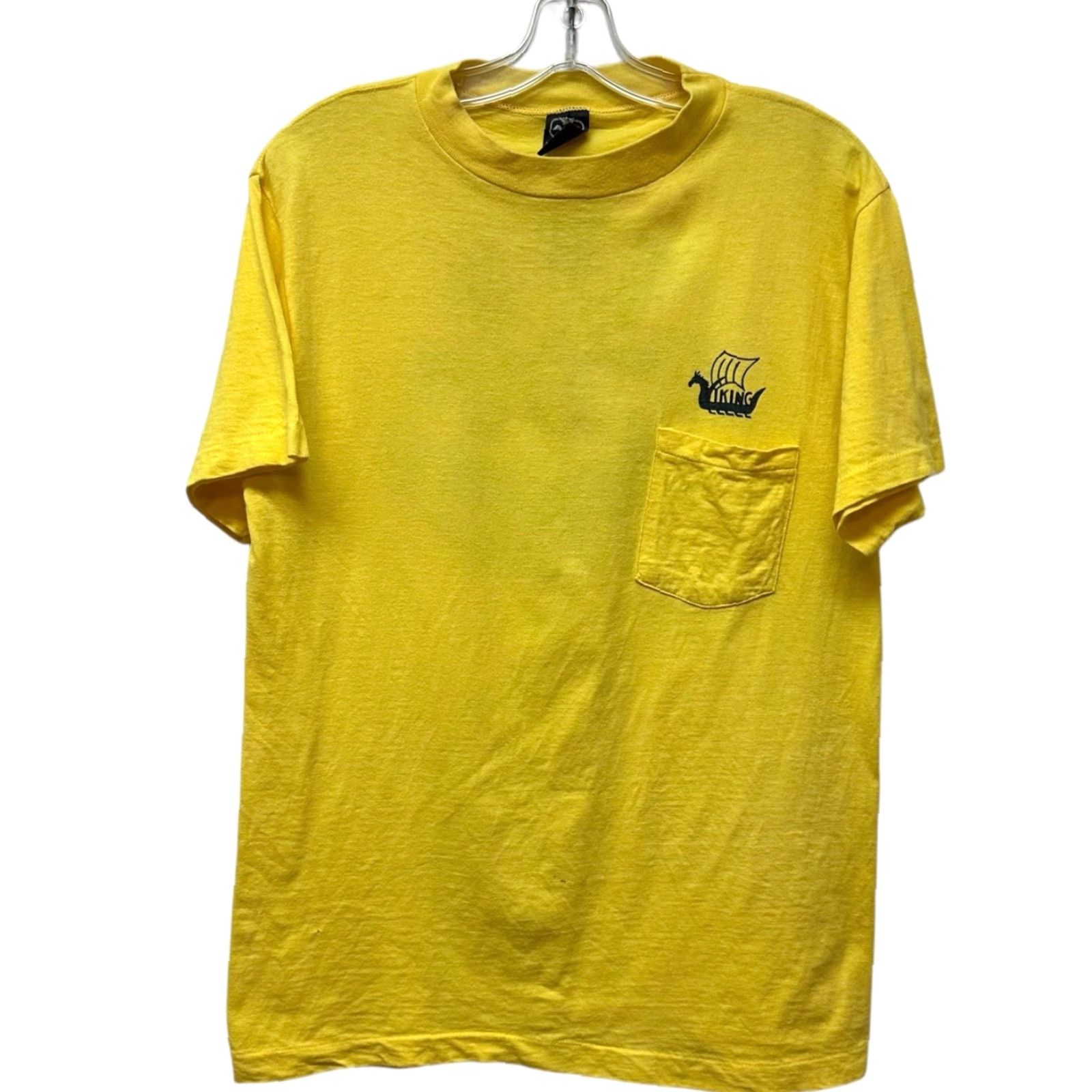 Anvil VINTAGE Anvil Vikings Ford Semi Graphic T-shirt Unisex Size L Yellow Single Stitch Made in USA Shirt Mens Women’s? Size US L / EU 52-54 / 3 - 2 Thumbnail