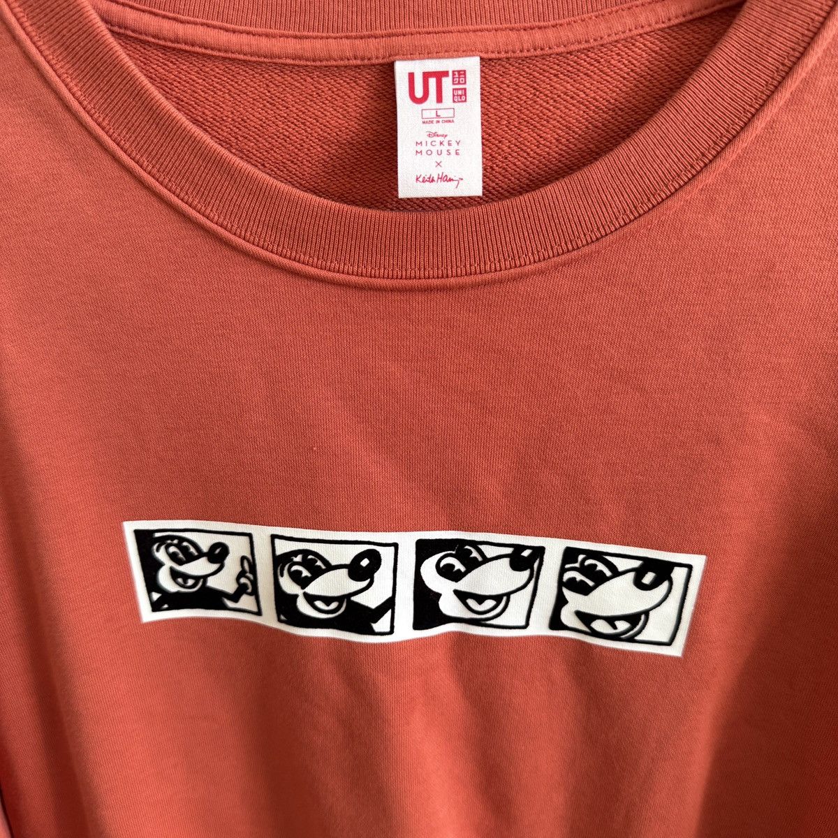 Uniqlo Disney Mickey Mouse x Keith Haring Uniqlo sweatshirt Mens Size US L / EU 52-54 / 3 - 2 Thumbnail
