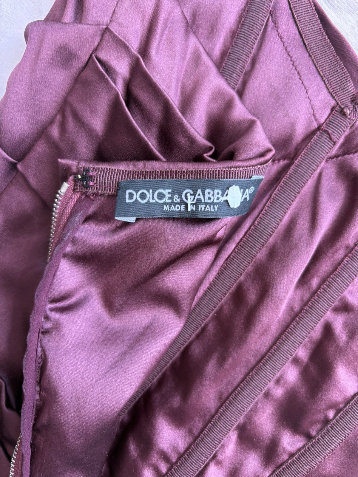 Dolce & Gabbana Dolce Gabbana silk dress Size S / US 4 / IT 40 - 8 Thumbnail
