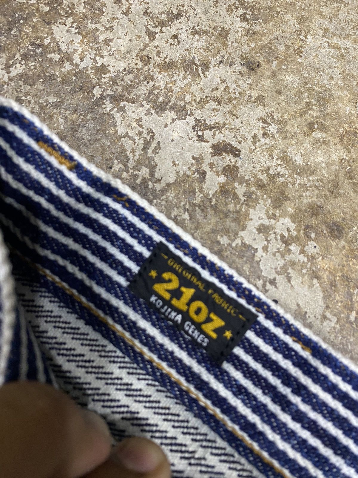 Japanese Brand × KOJIMA GENES × Vintage Vintage Kojima Genes 21 oz denim Size US 38 / EU 54 - 8 Thumbnail