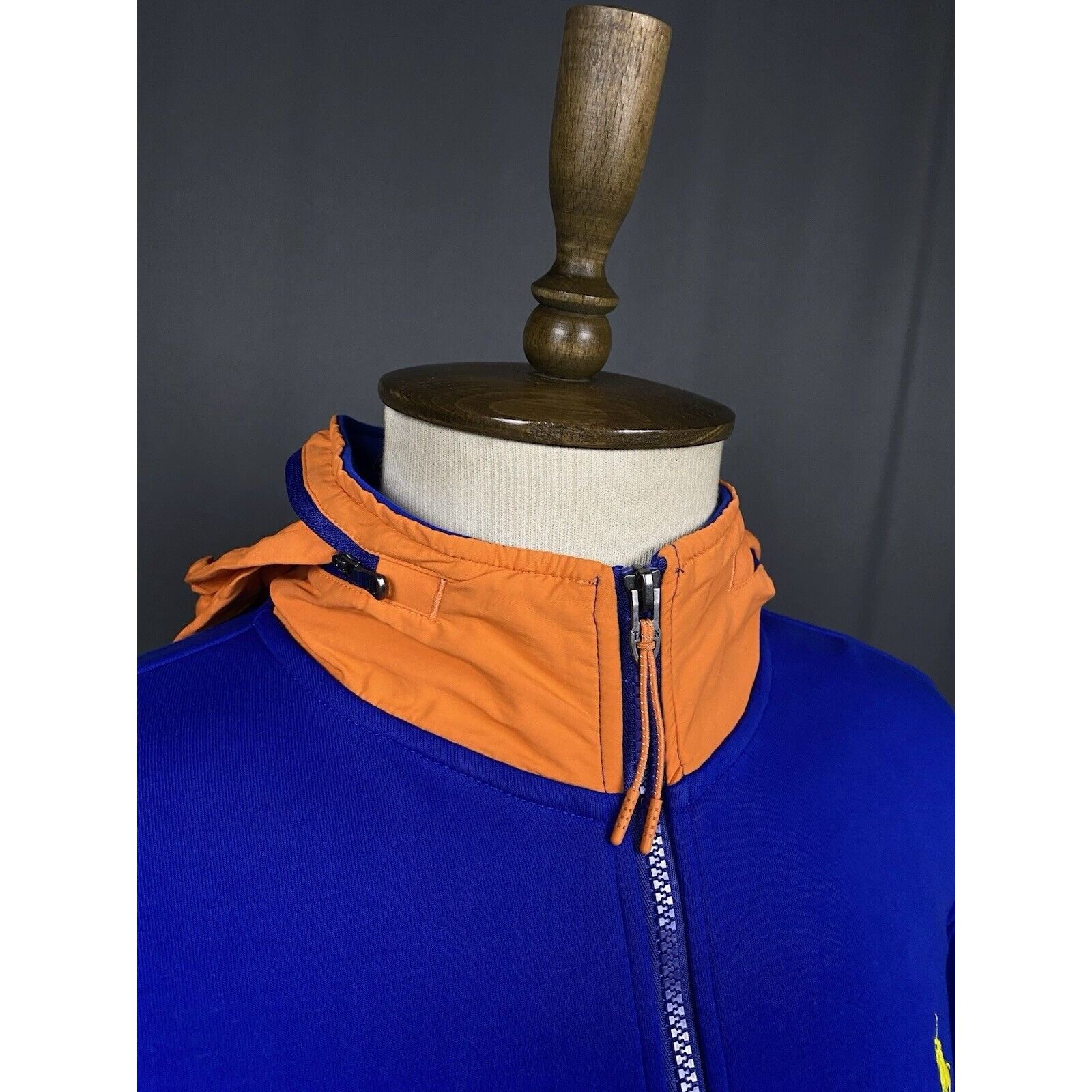 Polo Ralph Lauren Polo Ralph Lauren Men's Blue Zip Hoodie Anorak Jacket Size 2 Size US XXL / EU 58 / 5 - 6 Thumbnail