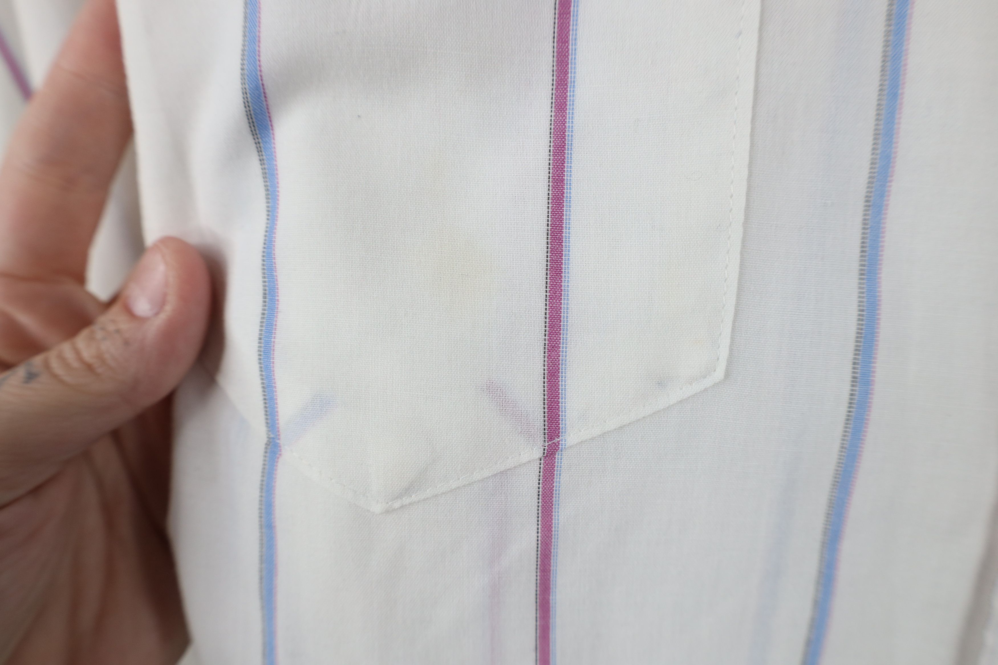 Vintage × Wrangler Vintage 90s Wrangler Cowboy Western Snap Button Shirt USA Size US L / EU 52-54 / 3 - 5 Thumbnail